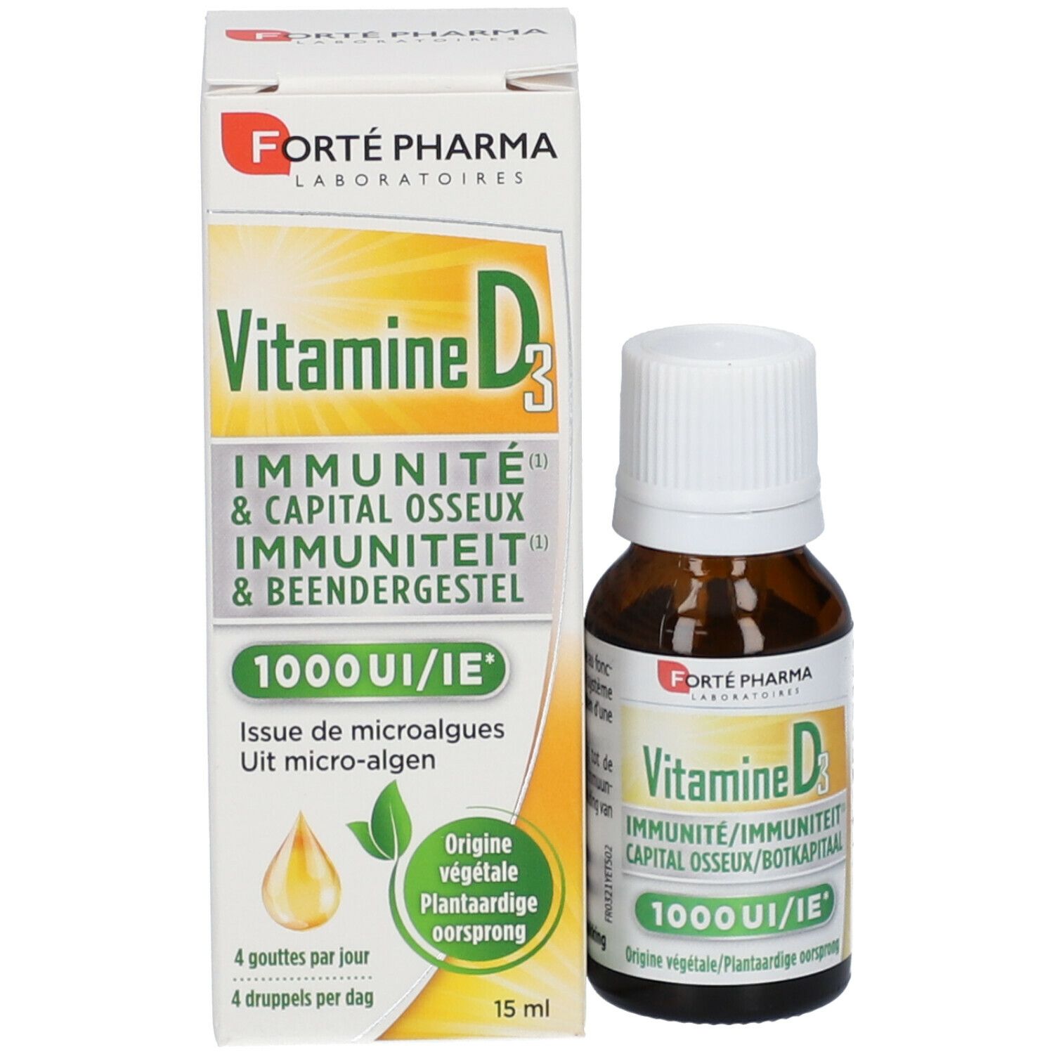 Forté Pharma Vitamine D3 1000IE