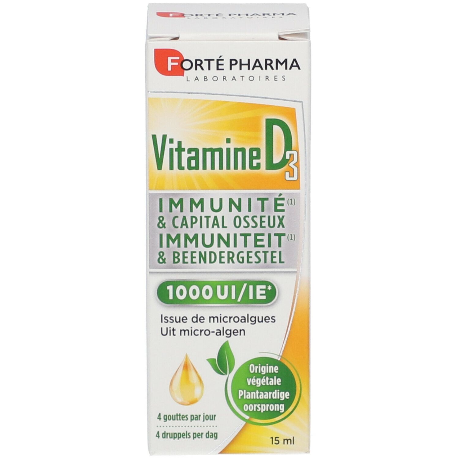Forté Pharma Vitamine D3 1000IE