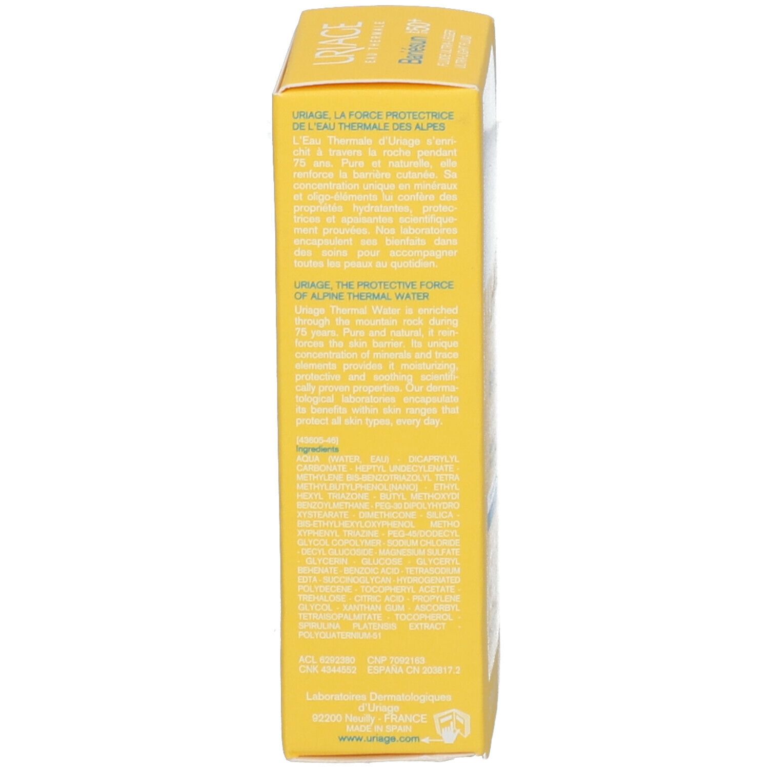Uriage Bariésun Fluide Ultra-Légèr SPF50+