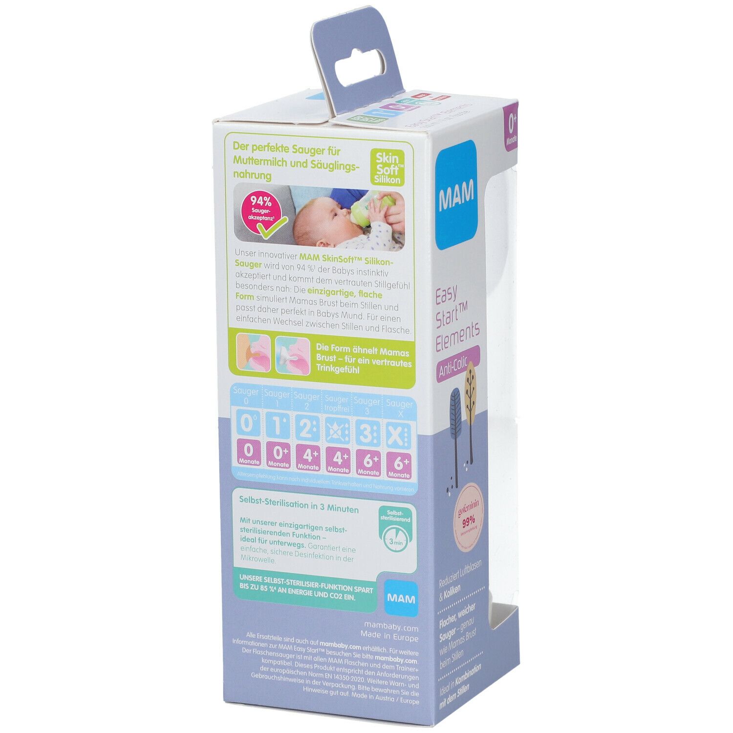 MAM Easy Start Original Elements Zuigfles