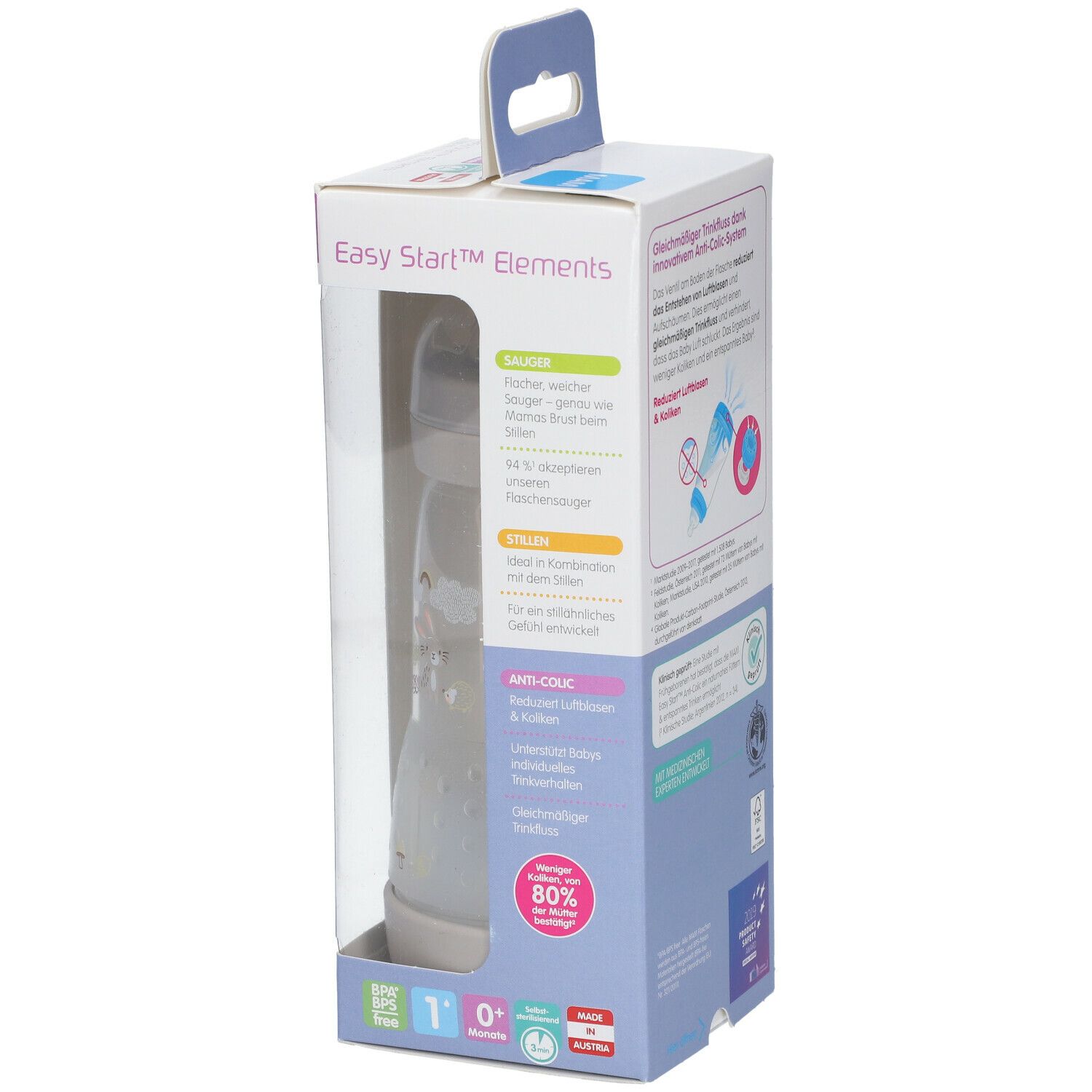 MAM Easy Start Zuigfles Original Elements Unisex