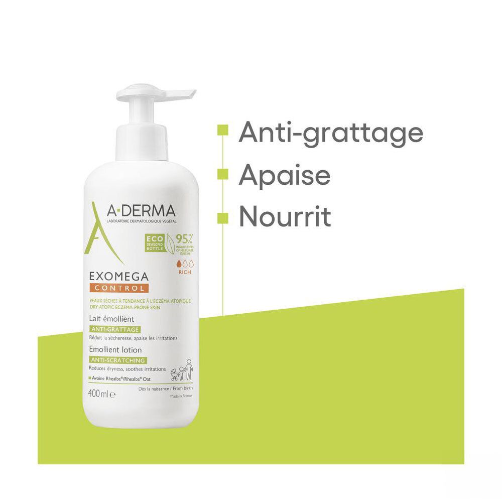 A-Derma Exomega Control Lait Émollient