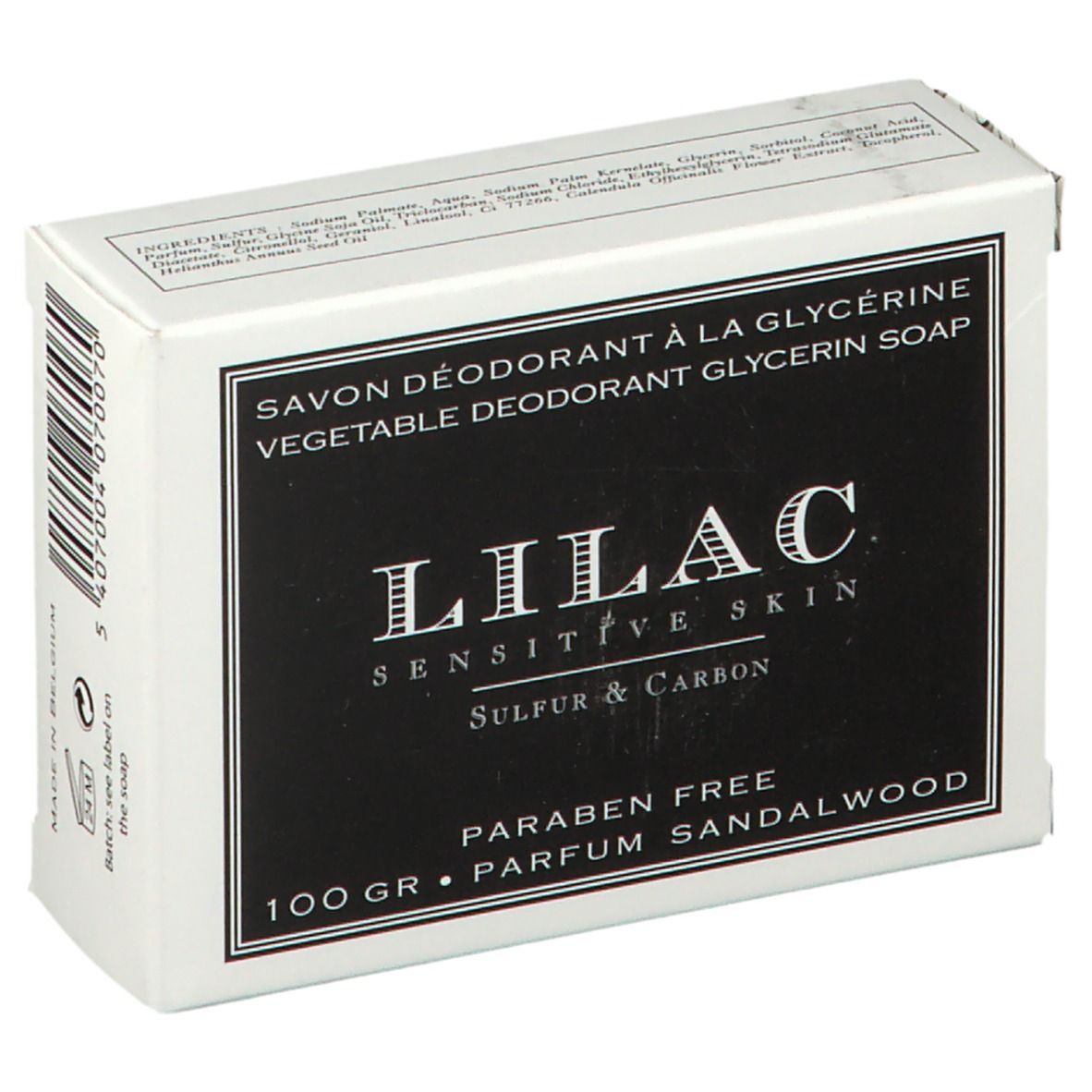 Lilac Savon Déodorant Glycérine - Soufre