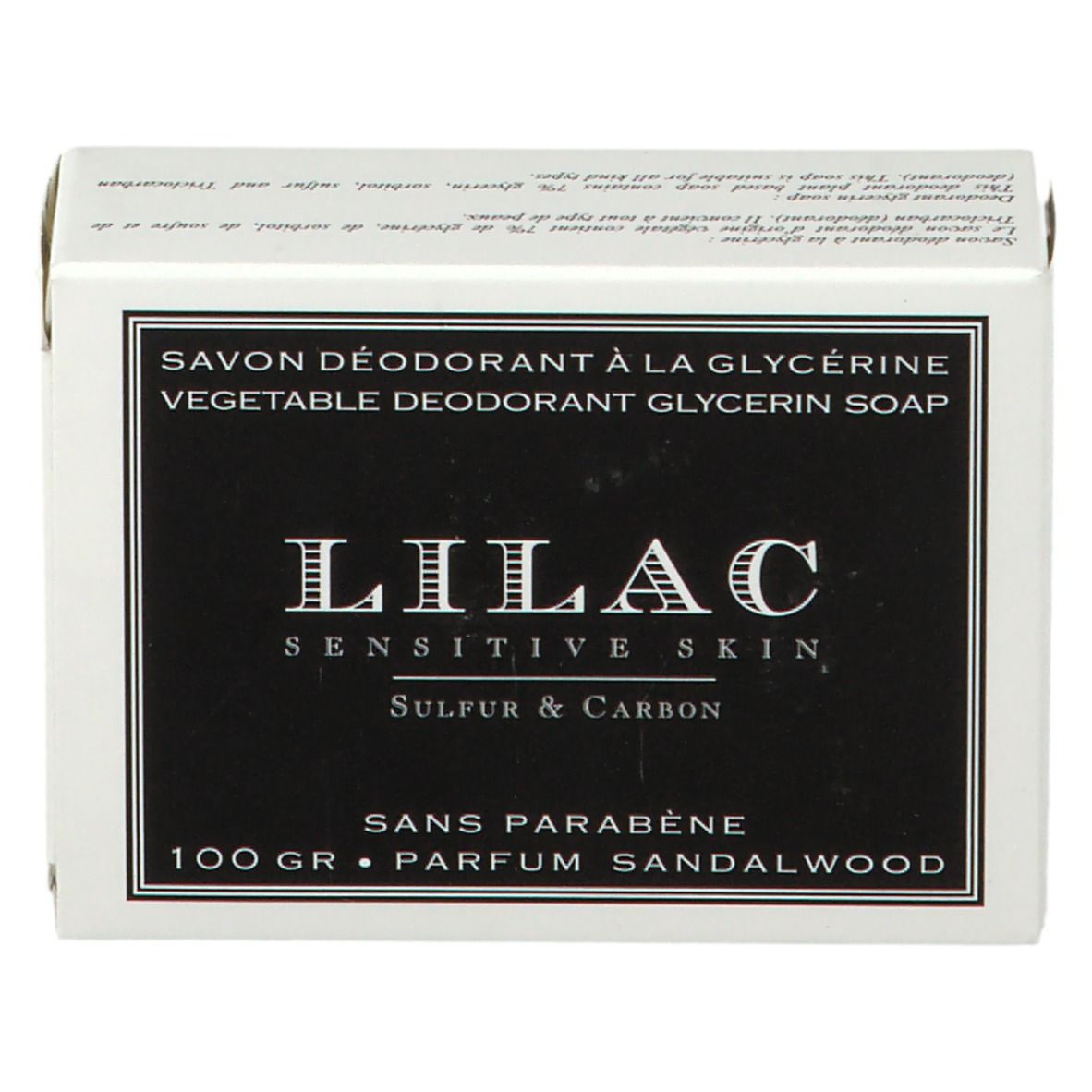 Lilac Savon Déodorant Glycérine - Soufre
