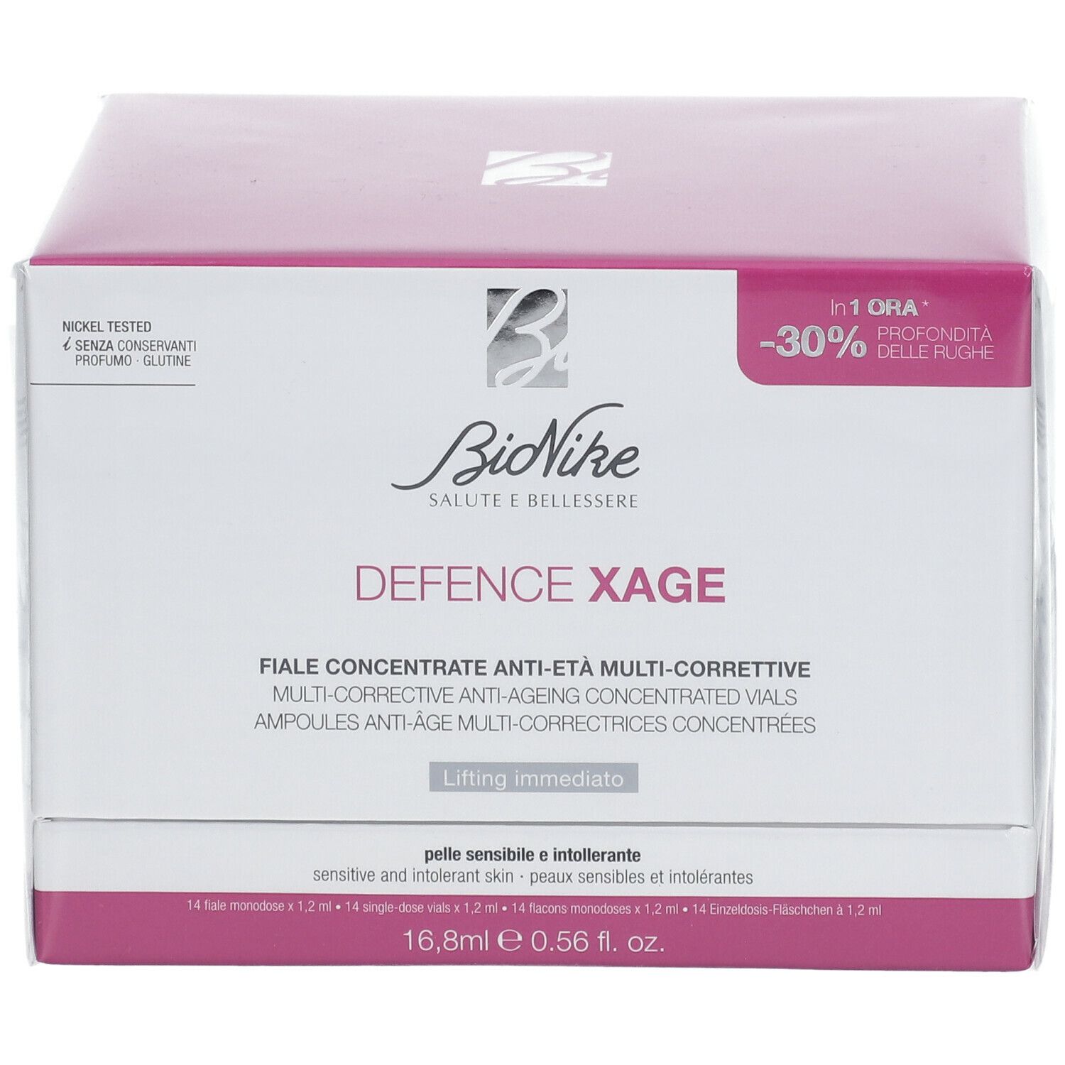 BioNike Defence Xage Multi-Corrective Anti-Aging 14x1,2 ml - Farmaline