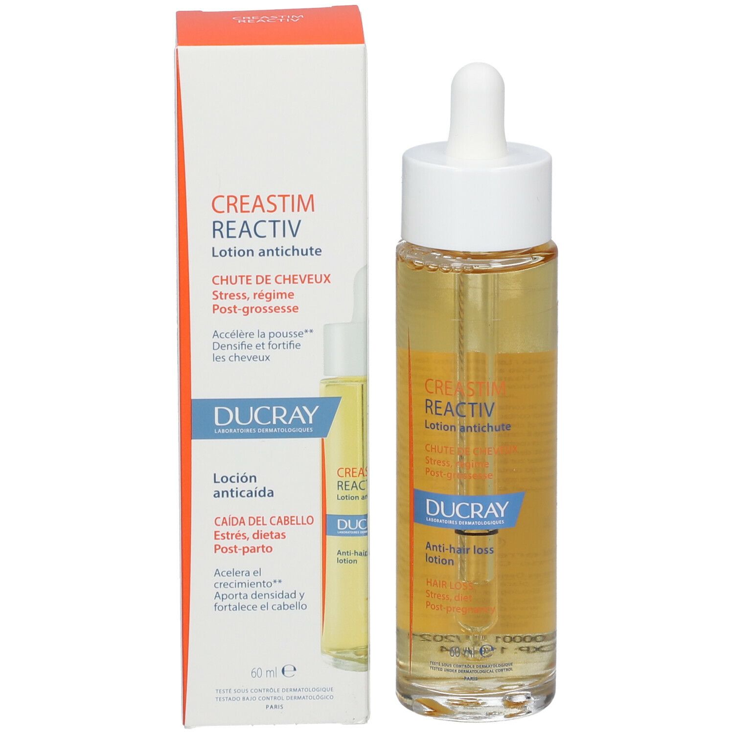 Ducray Creastim Lotion Anti-Chute de Cheveux Nouvelle Formule