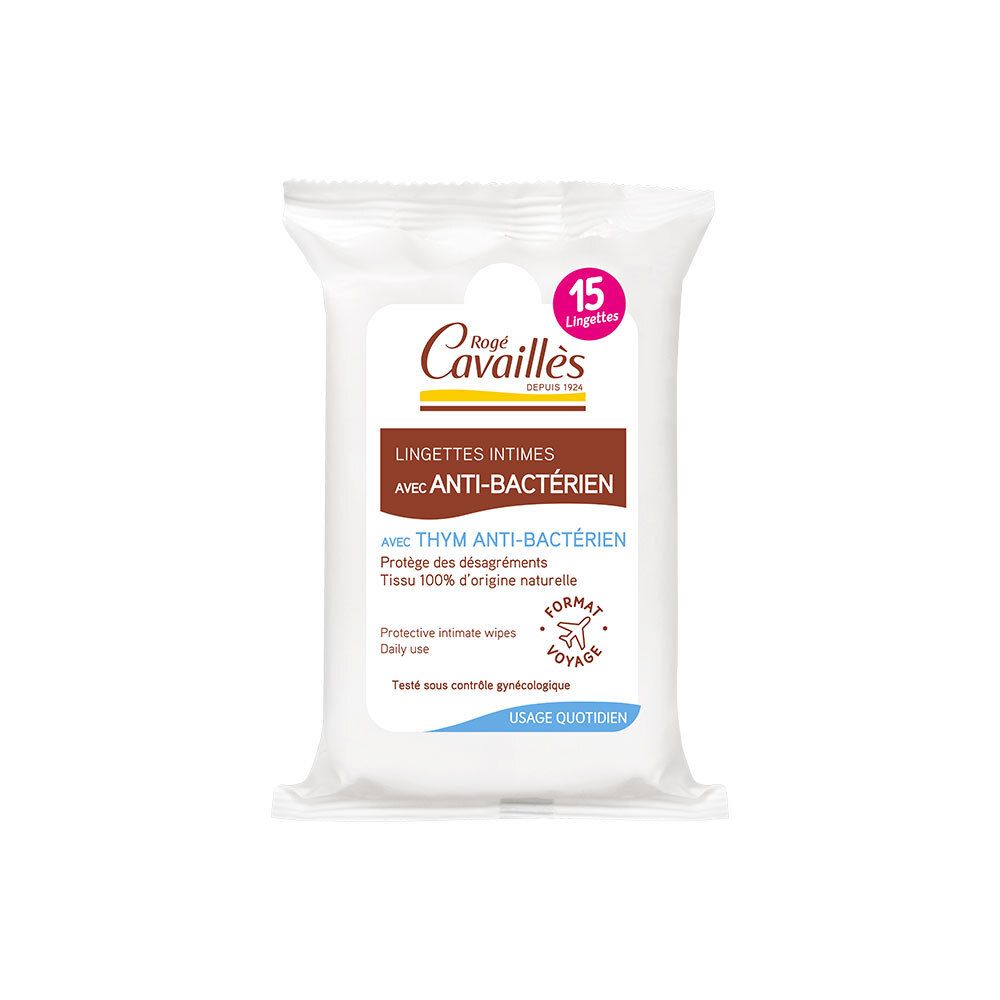Rogé Cavaillès Lingettes Intimes