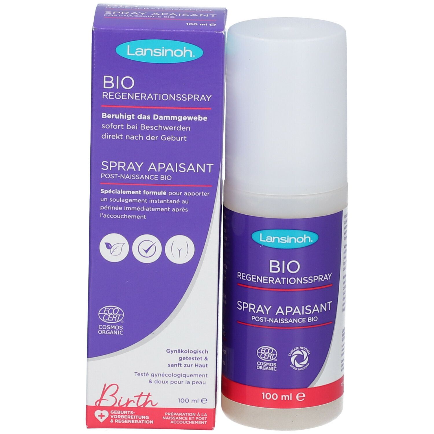 Lansinoh Spray Apaisant Post-Naissance Bio