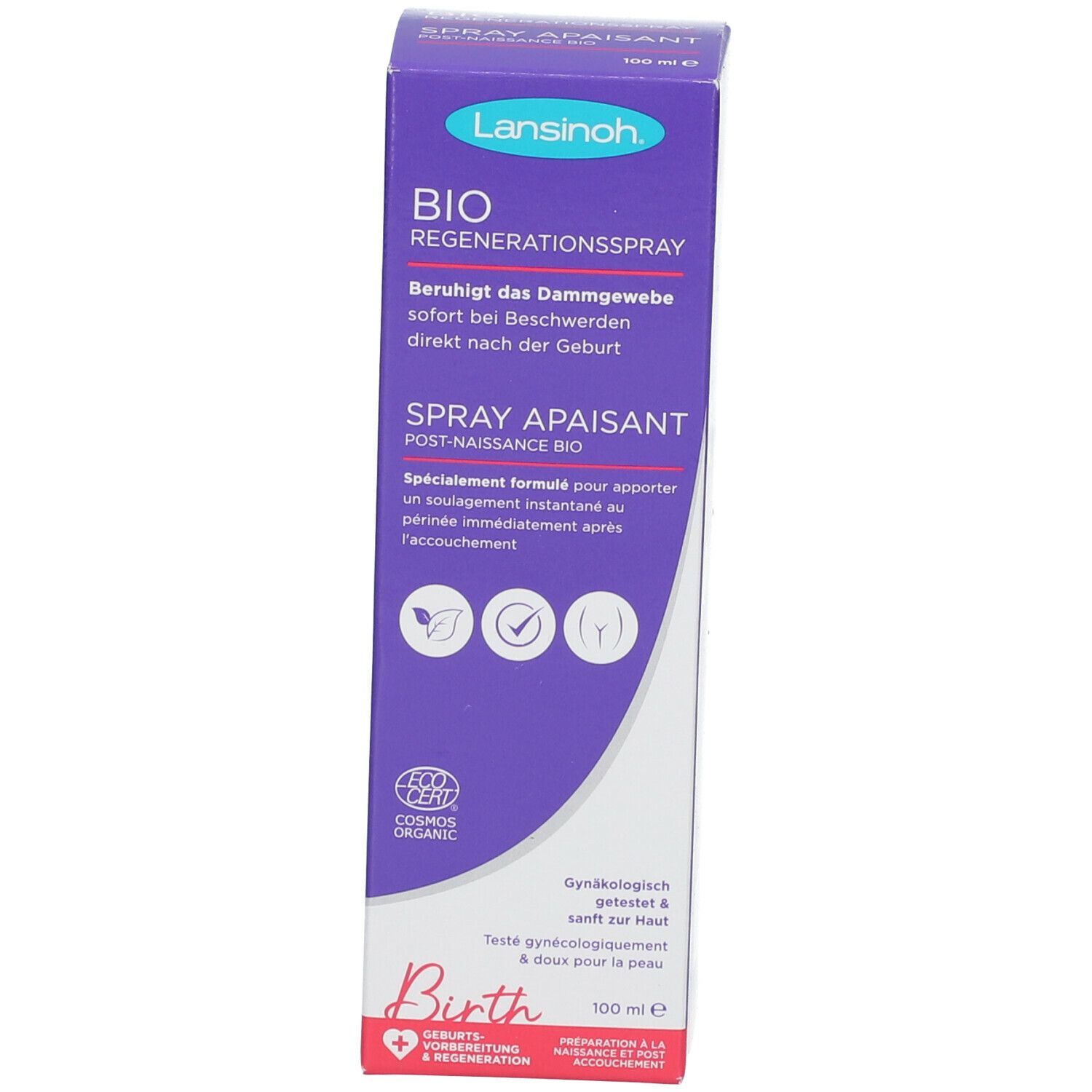 Lansinoh Spray Apaisant Post-Naissance Bio