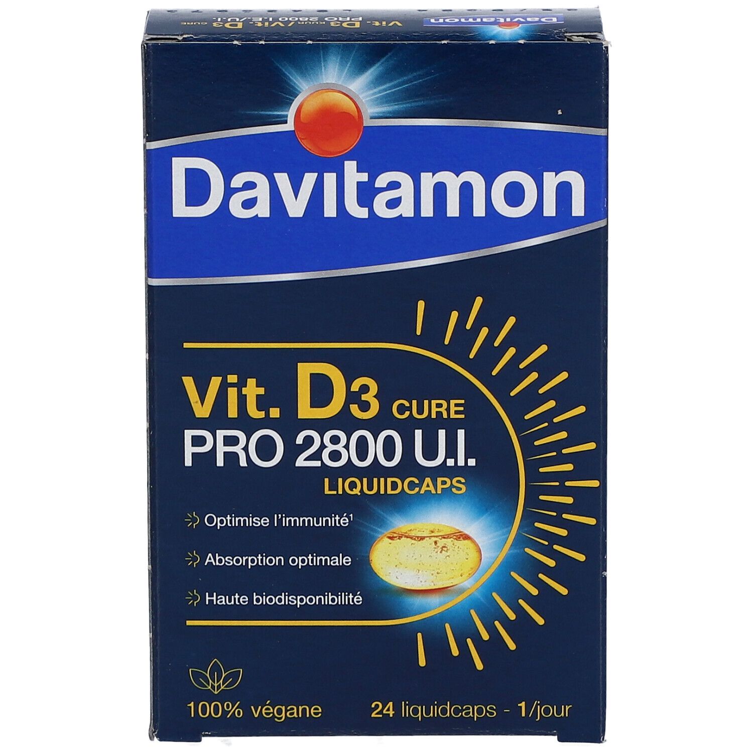 Davitamon Cure de Vitamine D3 Pro 2800 I.E.