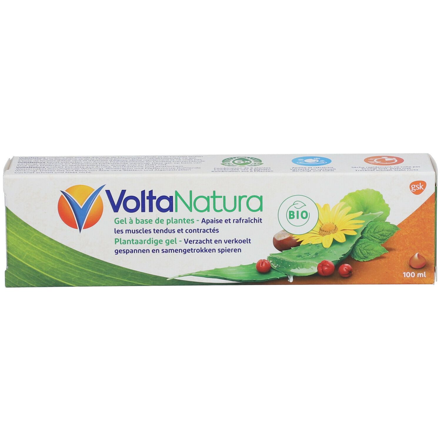 VoltaNatura Gel à Base de Plantes Bio