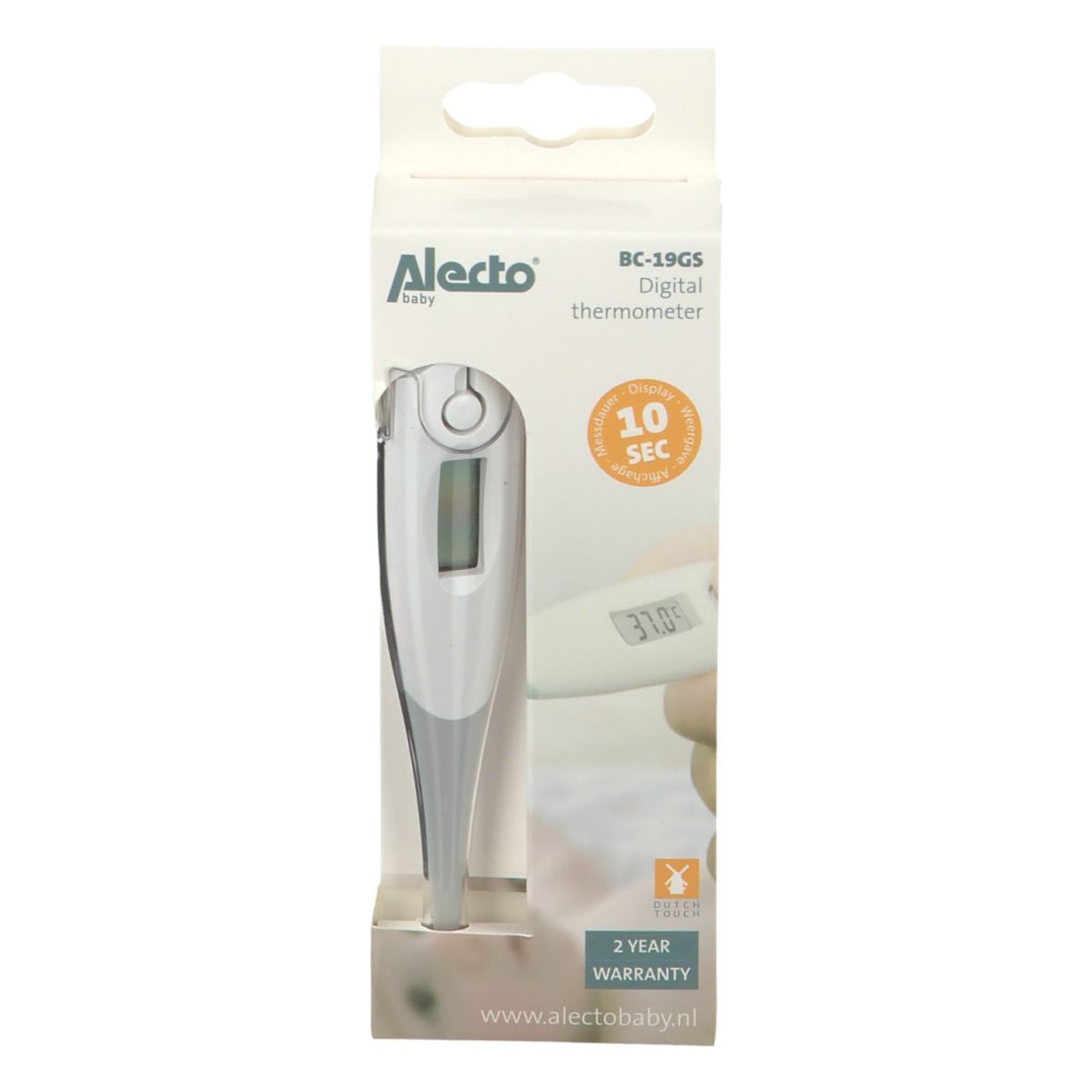 Alecto Digitale Thermometer Grijs