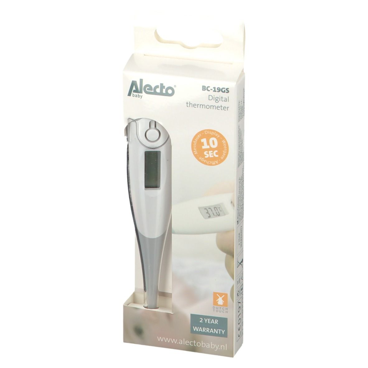 Alecto Digitale Thermometer Grijs