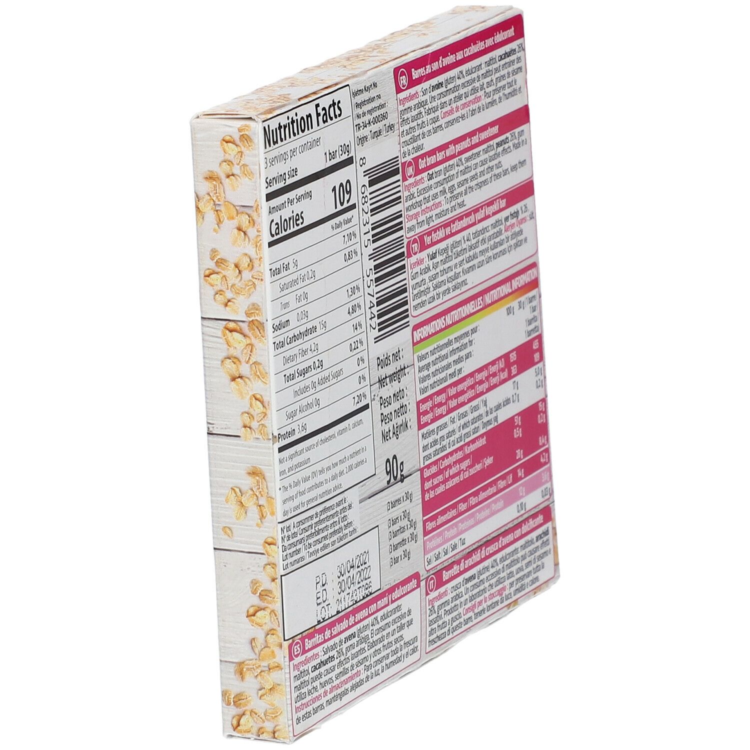 Dukan Barre Cacahuètes