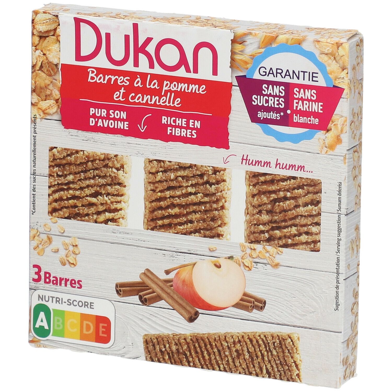 Dukan Barre Pomme - Cannelle