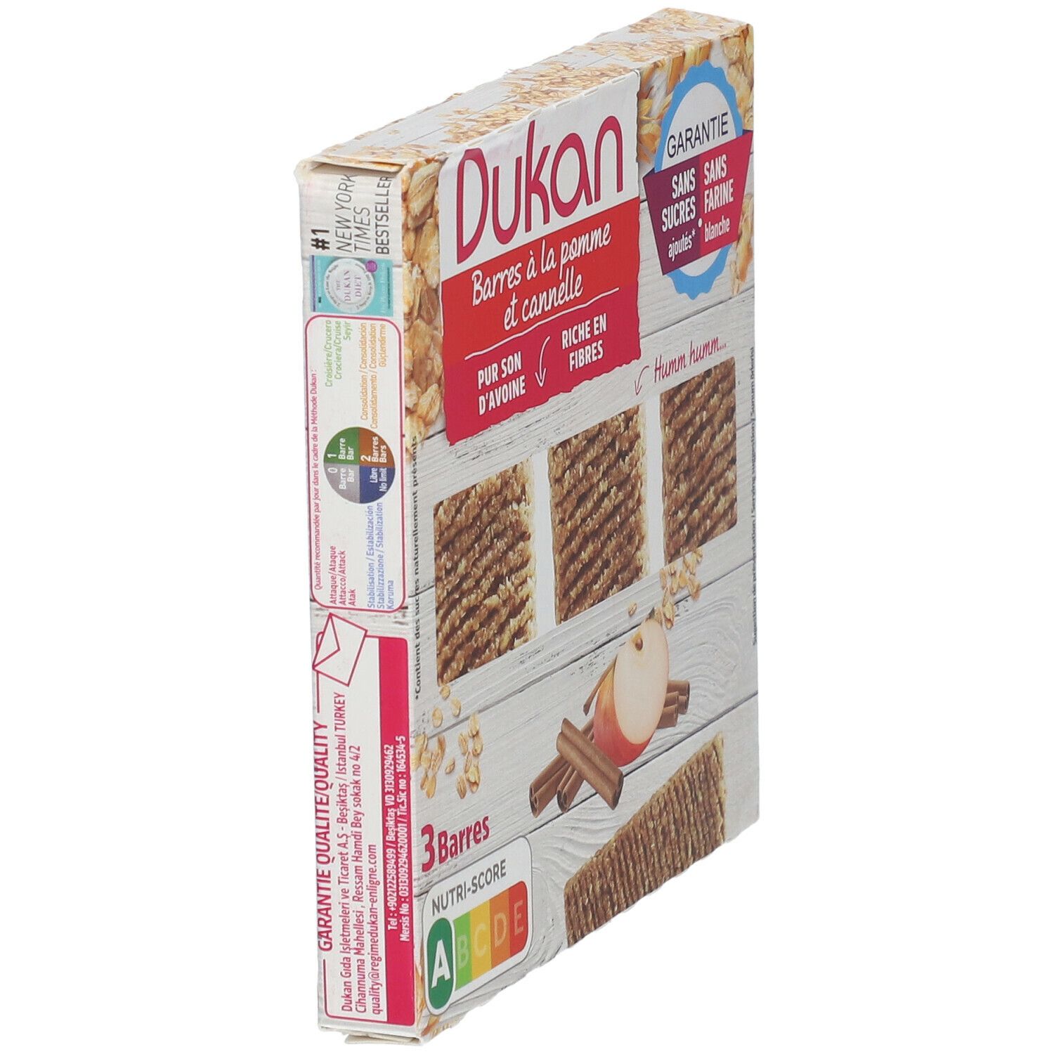 Dukan Barre Pomme - Cannelle