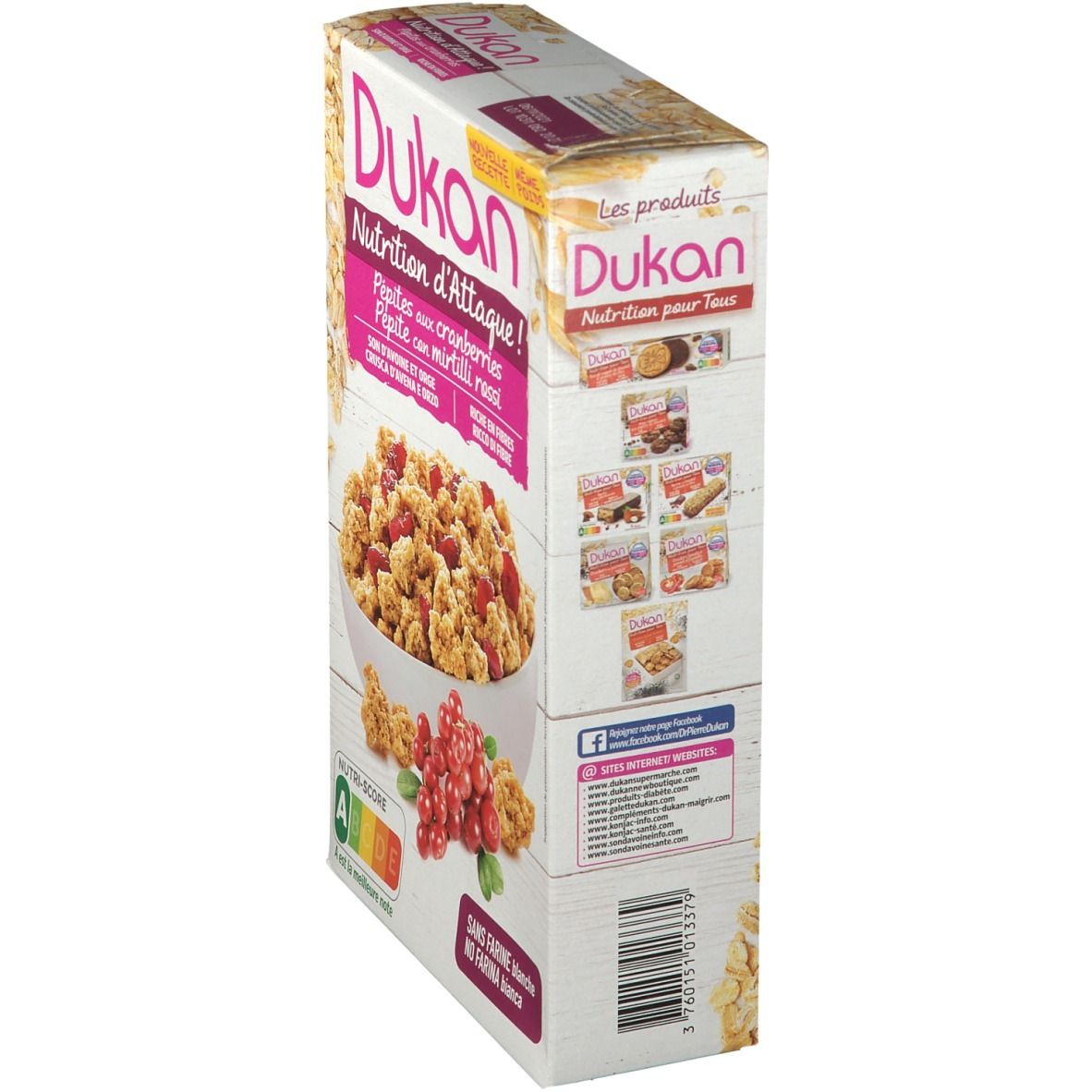 Dukan Crunchy Pépites Cranberries