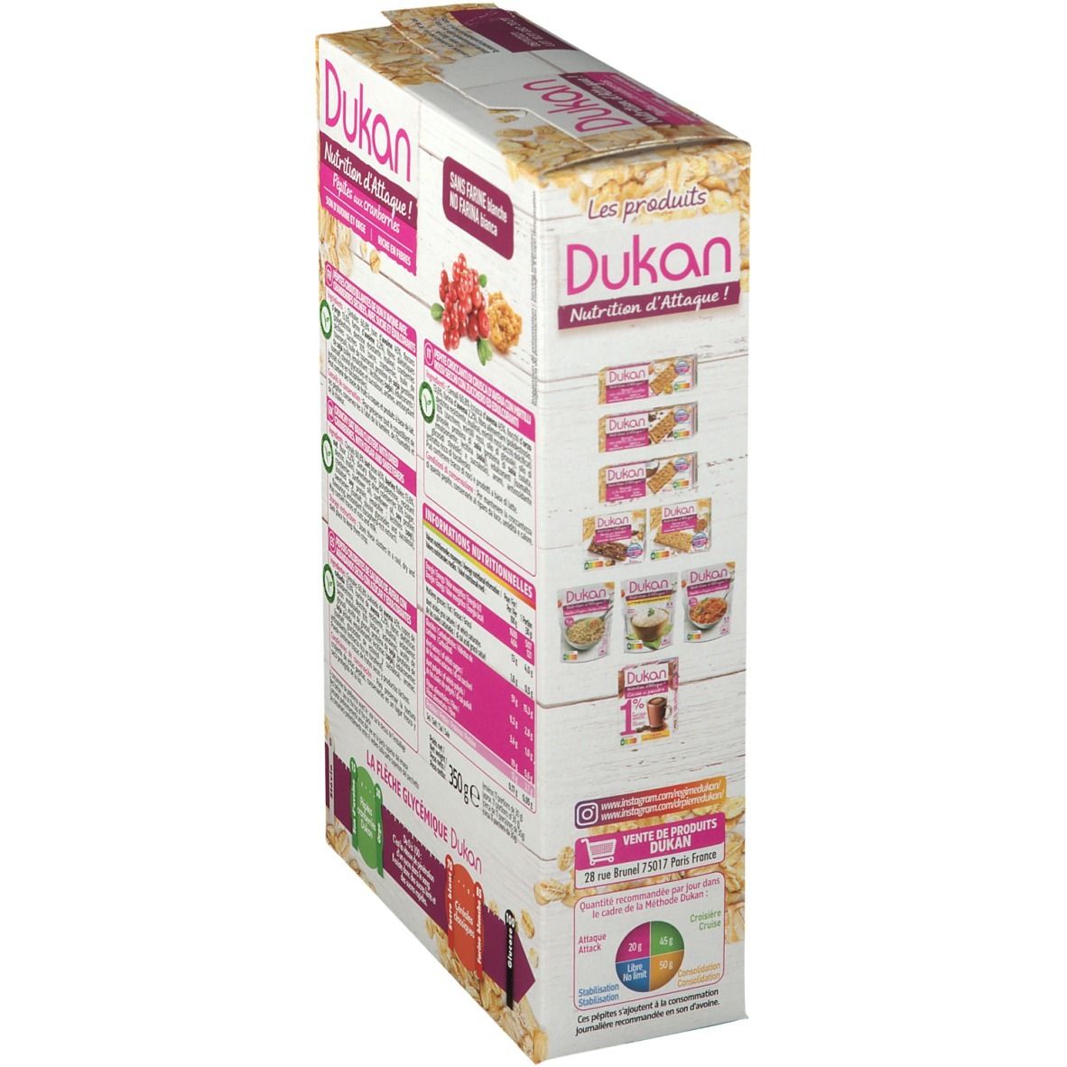 Dukan Crunchy Pépites Cranberries