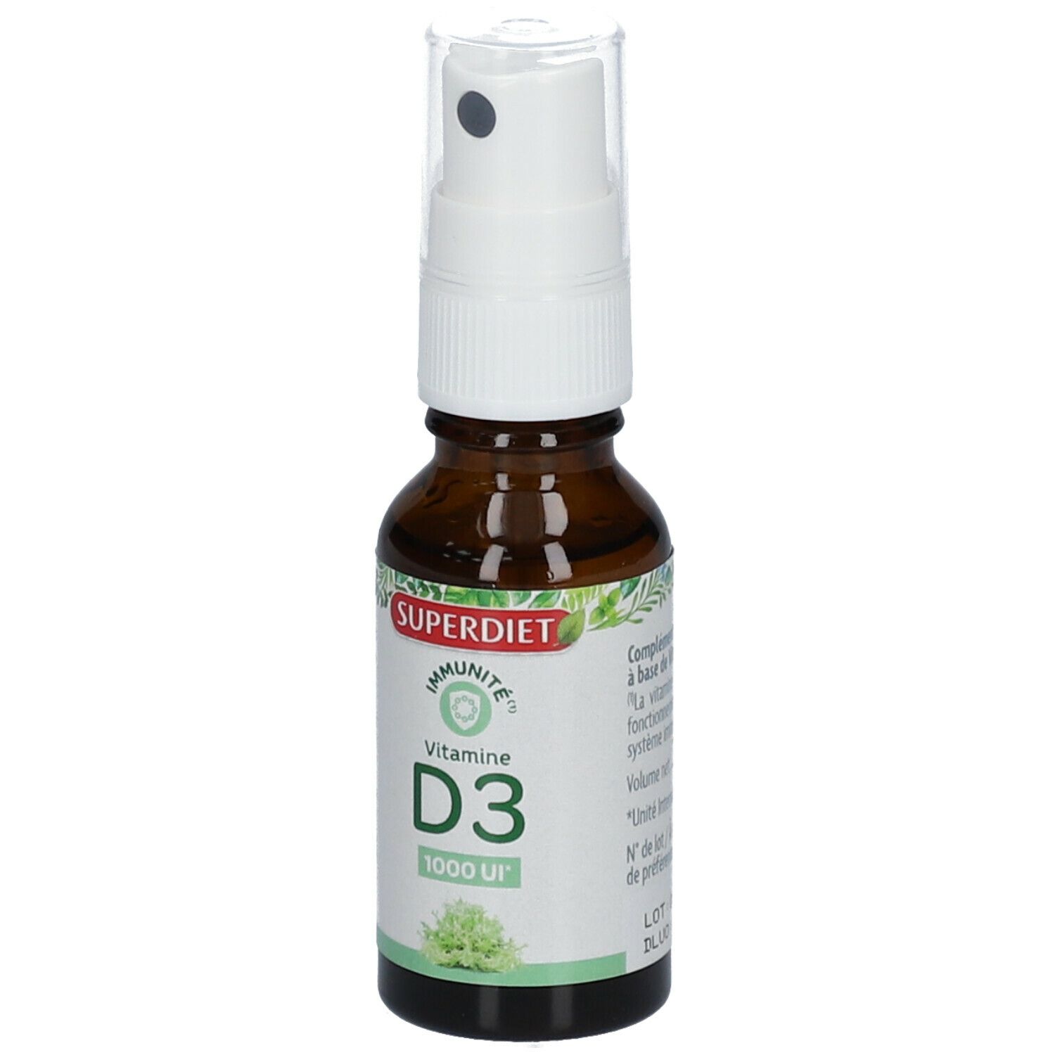Superdiet Plantaardige Vitamine D3 Spray