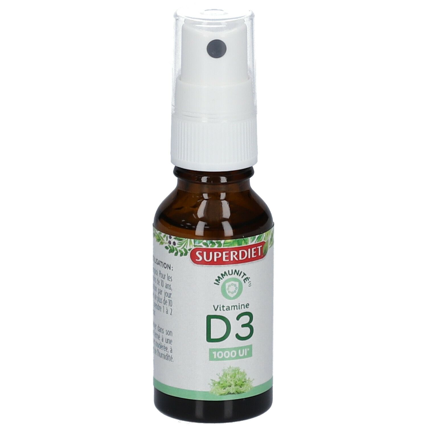 Superdiet Plantaardige Vitamine D3 Spray