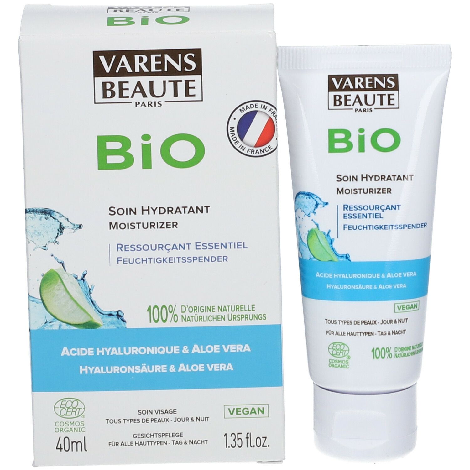 Varens Beauté Moisturizer Hyaluronic Acid & Aloe Vera Bio