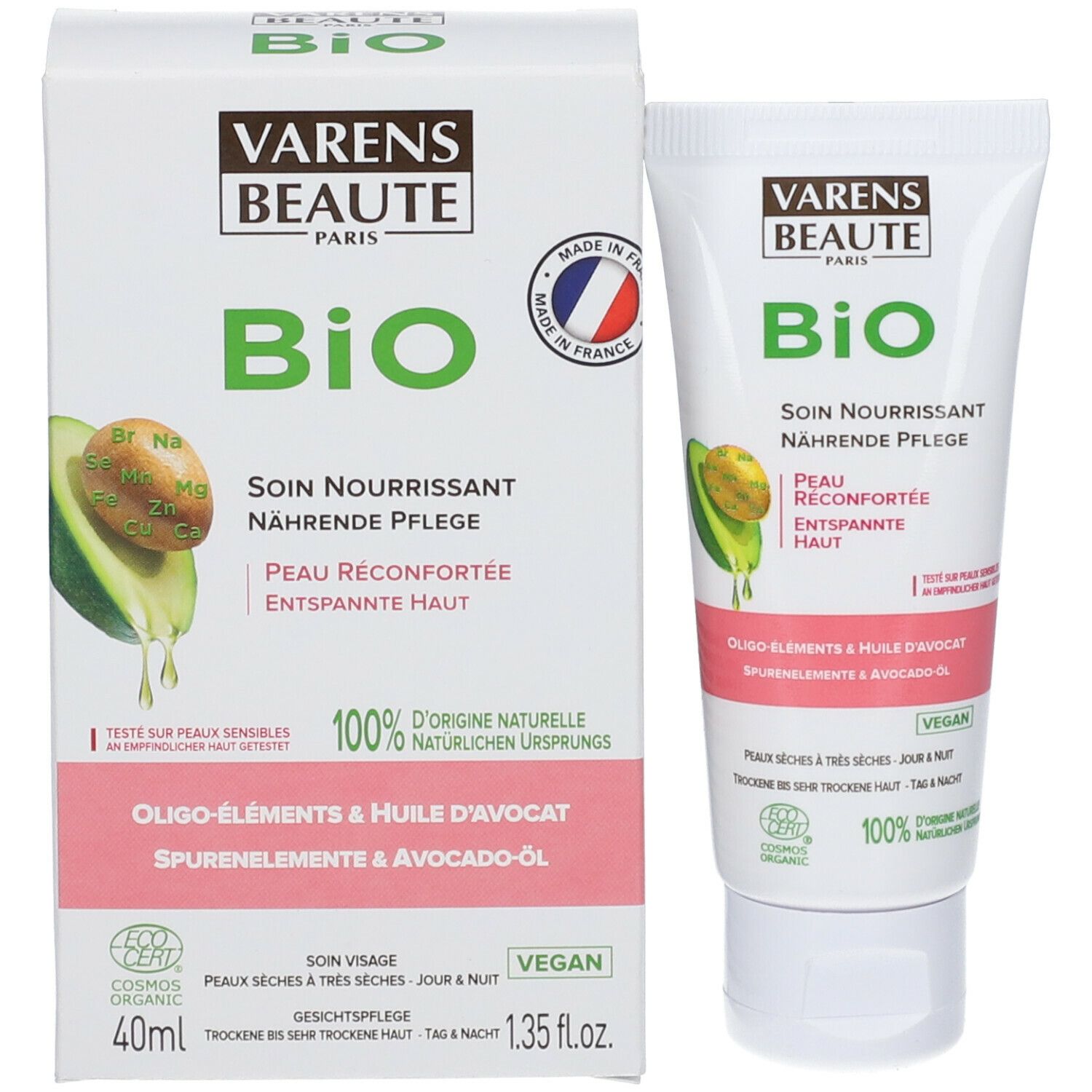 Varens Beauté Nourishing Care With Trace Elements & Avocado Oil Bio