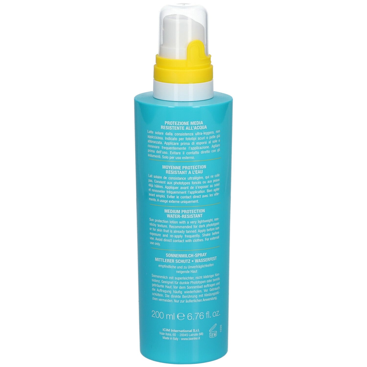 BioNike Defence Sun Spray Lotion SPF15