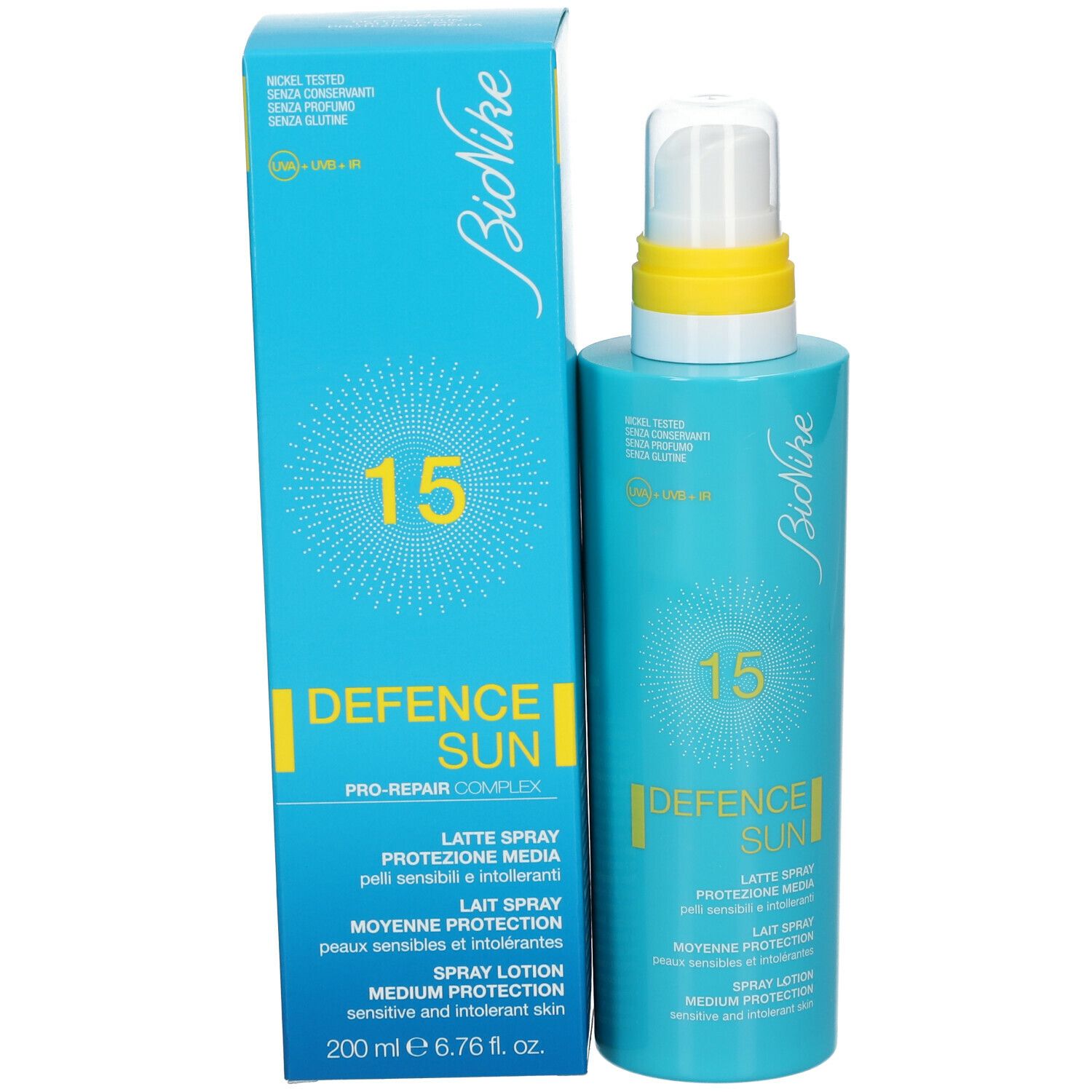 BioNike Defence Sun Spray Lotion SPF15