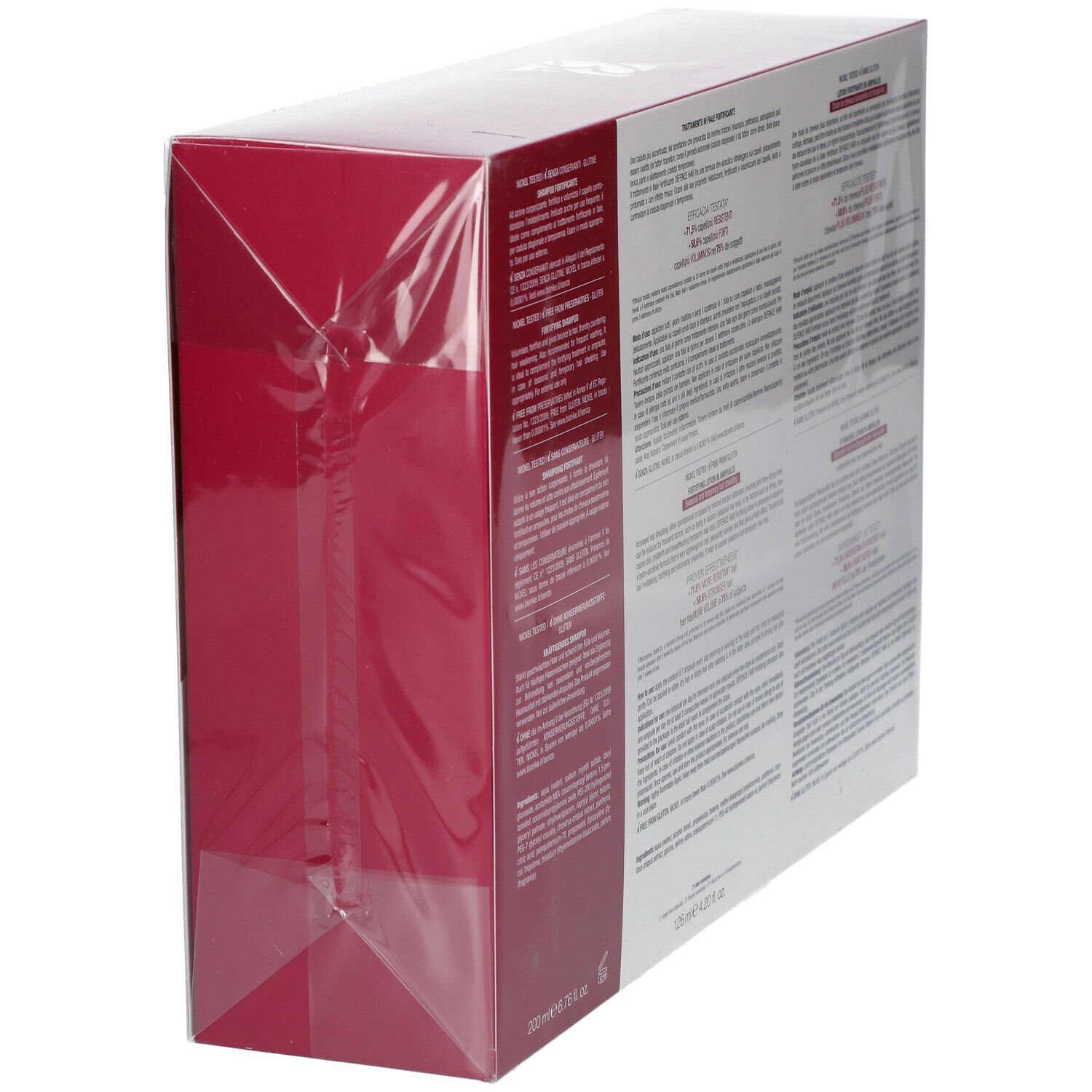 Bionike Defence Hair Fortifying Lotion Ampoules + Fortifying Shampoo DUO