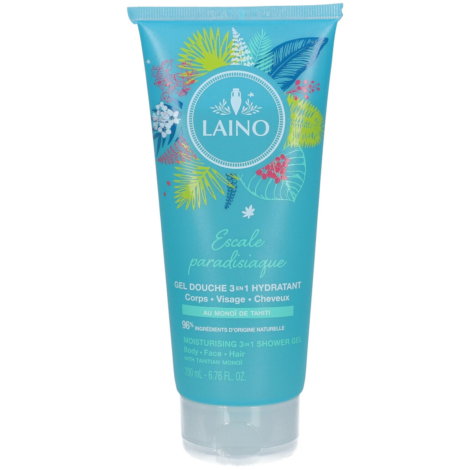 Laino 3 in 1 Shower Gel with Tahitian Monoi