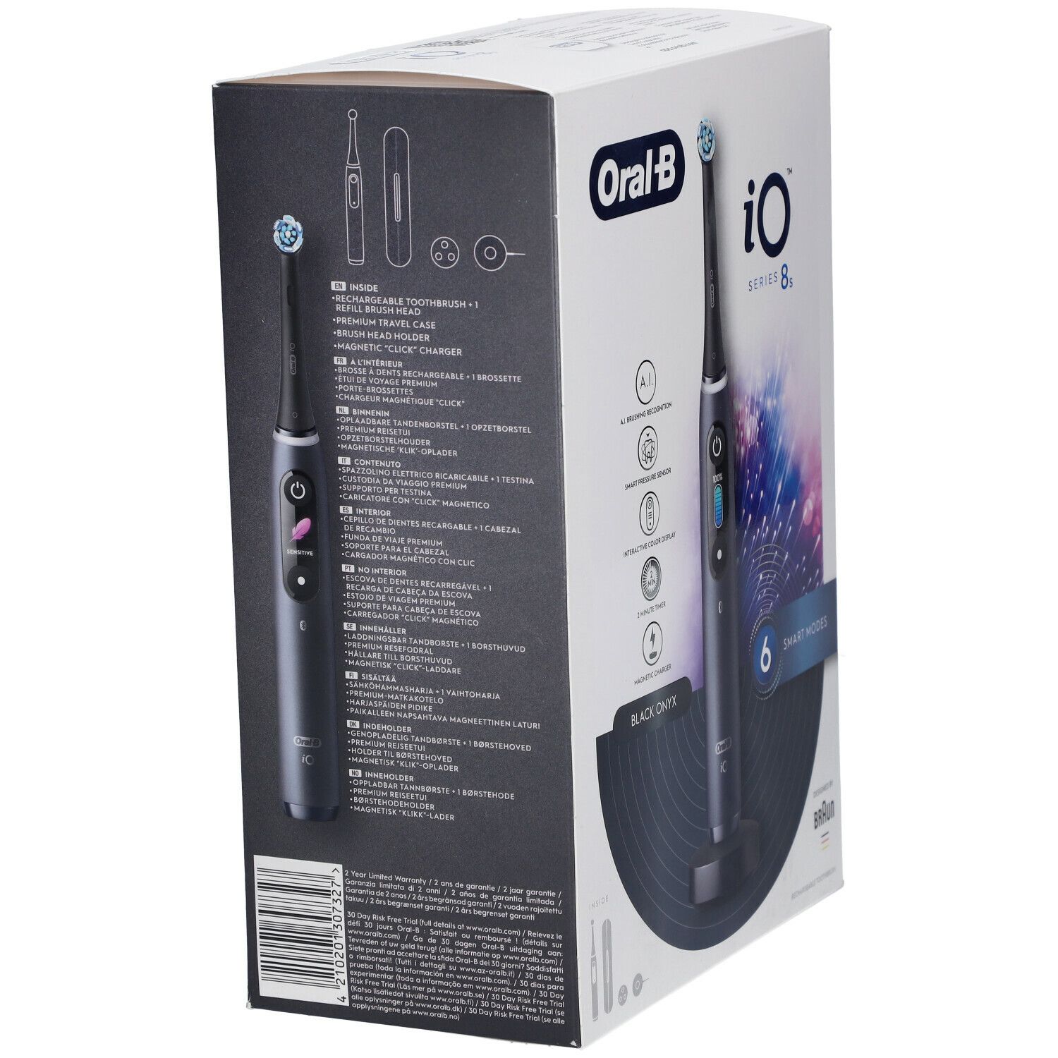 Oral-B iO™ Serie 8 Elektrische Tandenborstel Zwart