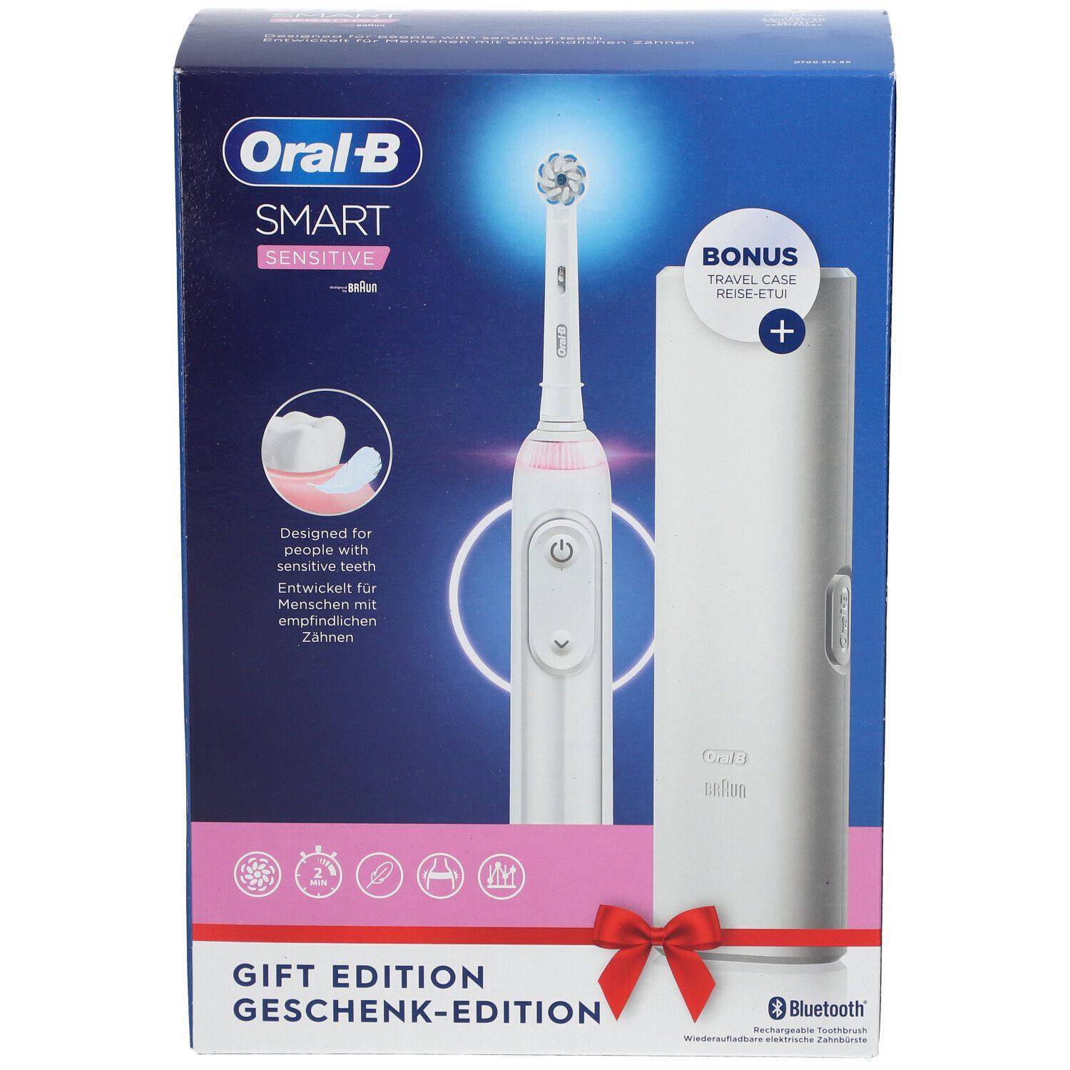 Oral-B Smart Sensitive Elektrische Tandenborstel + Travel Case PROMO