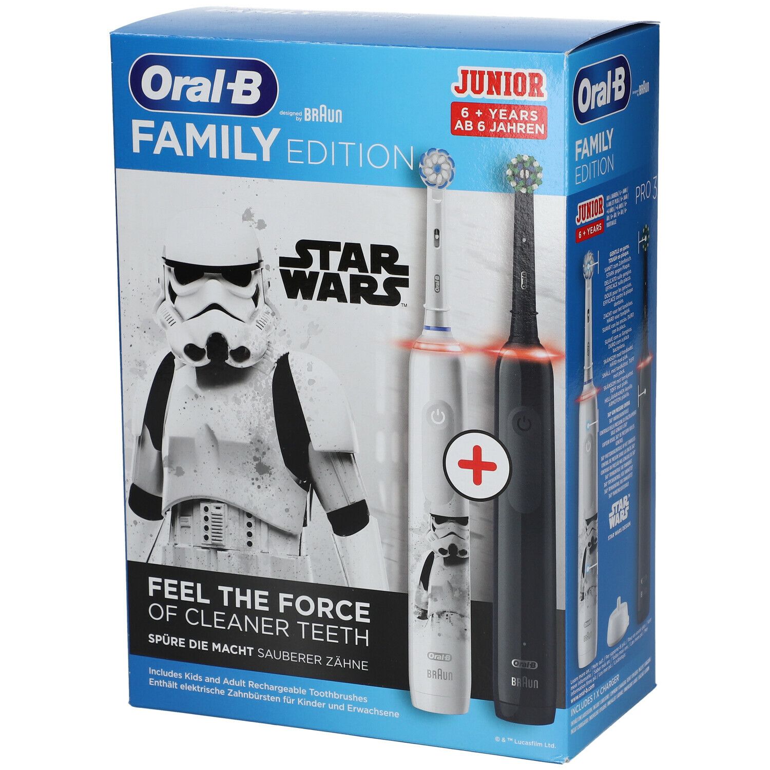 Oral-B Pro 3 3000 Elektrische Tandenborstel Family Edition Star Wars