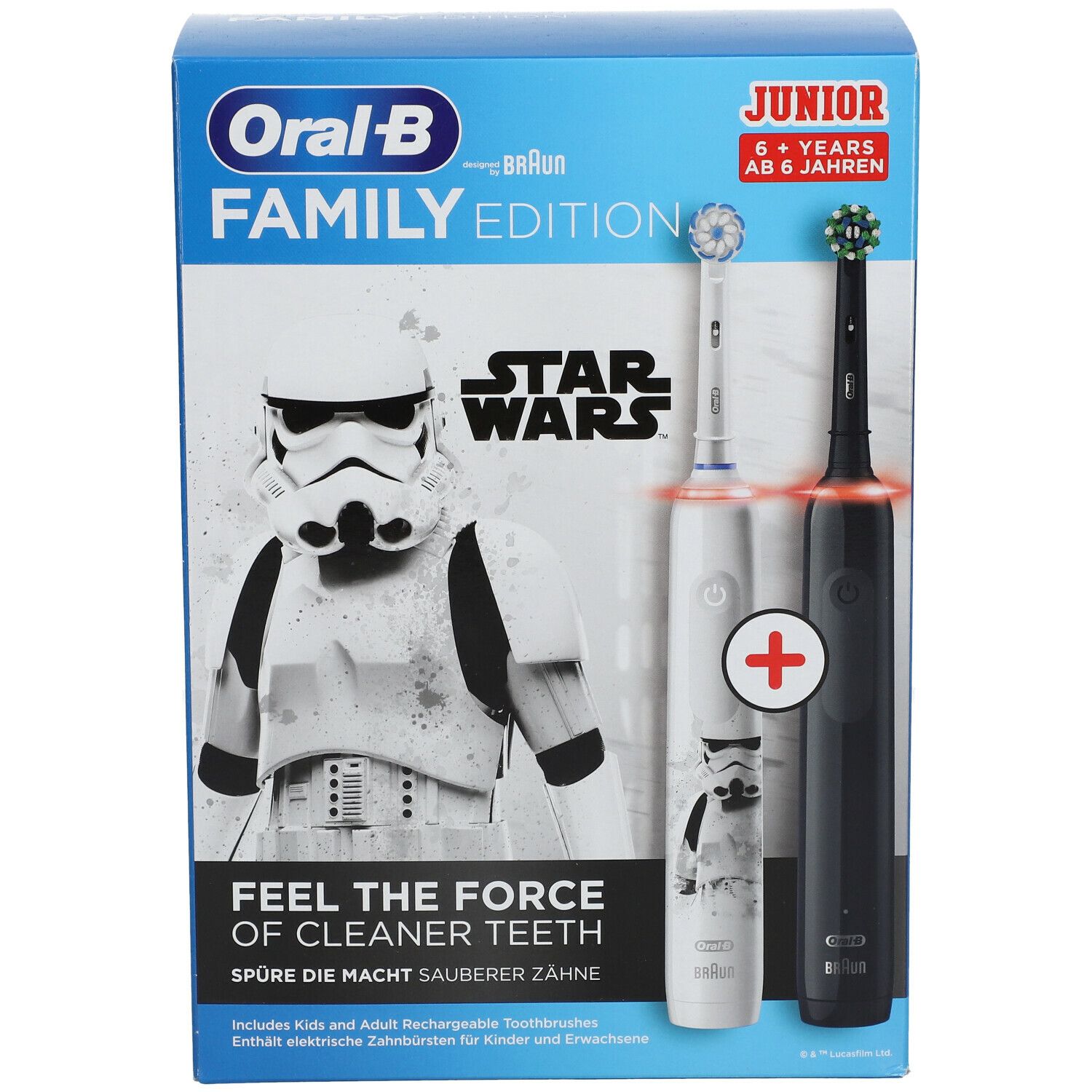 Oral-B Pro 3 3000 Elektrische Tandenborstel Family Edition Star Wars