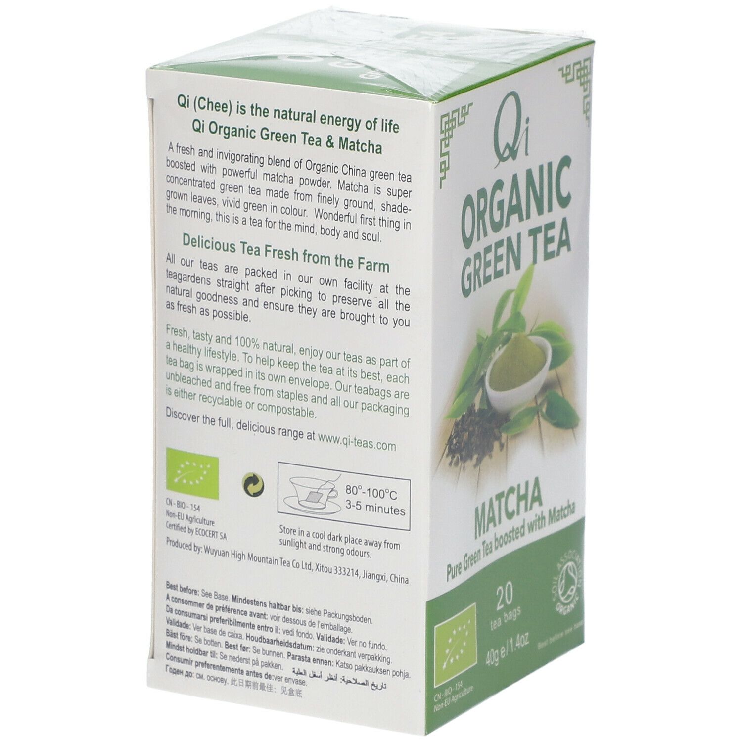 Qi Groene Thee Matcha