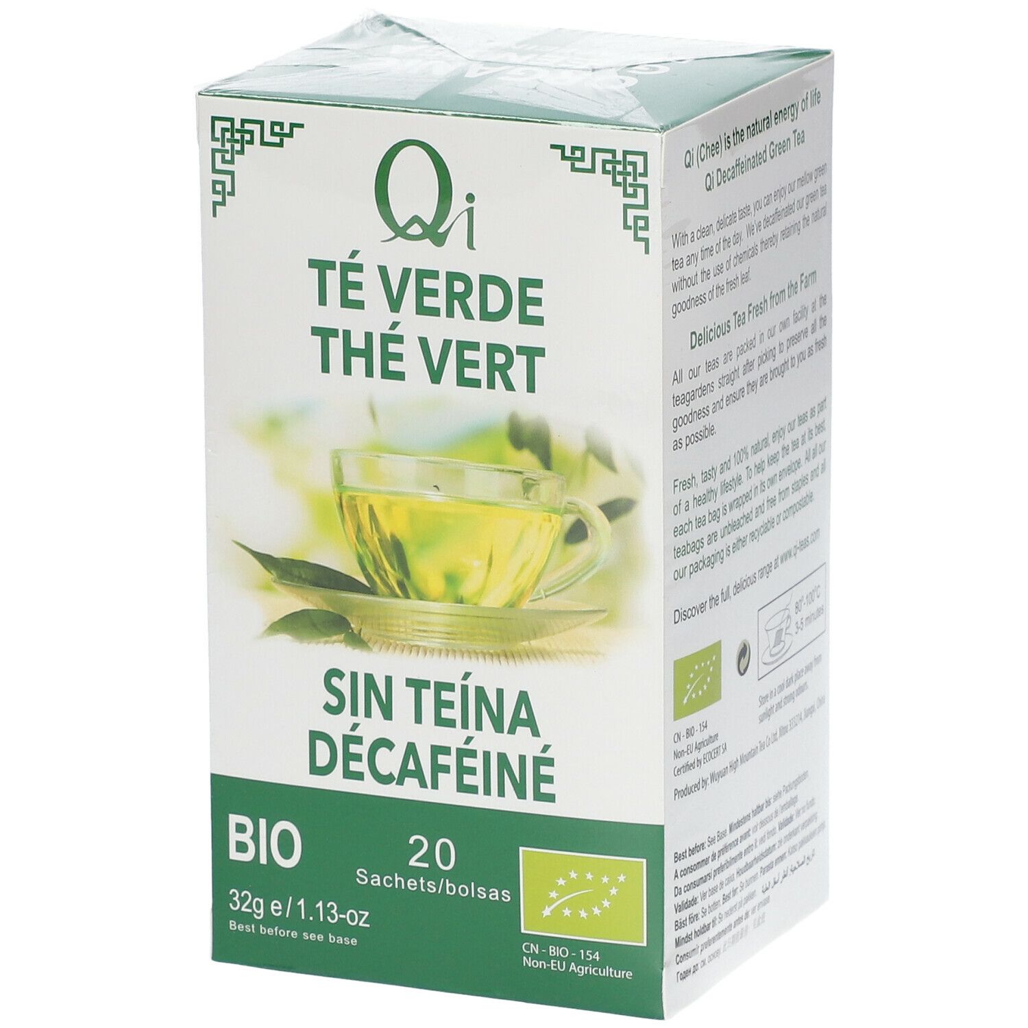 Qi Thé Vert sans Caféine