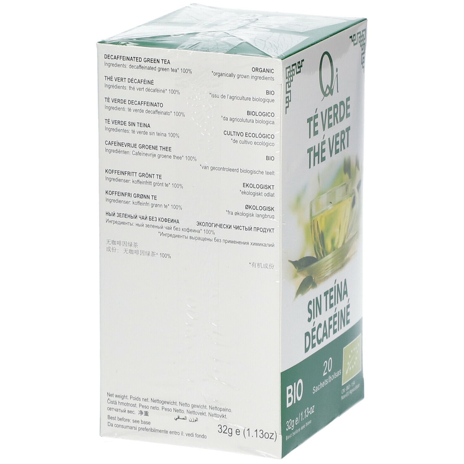 Qi Thé Vert sans Caféine