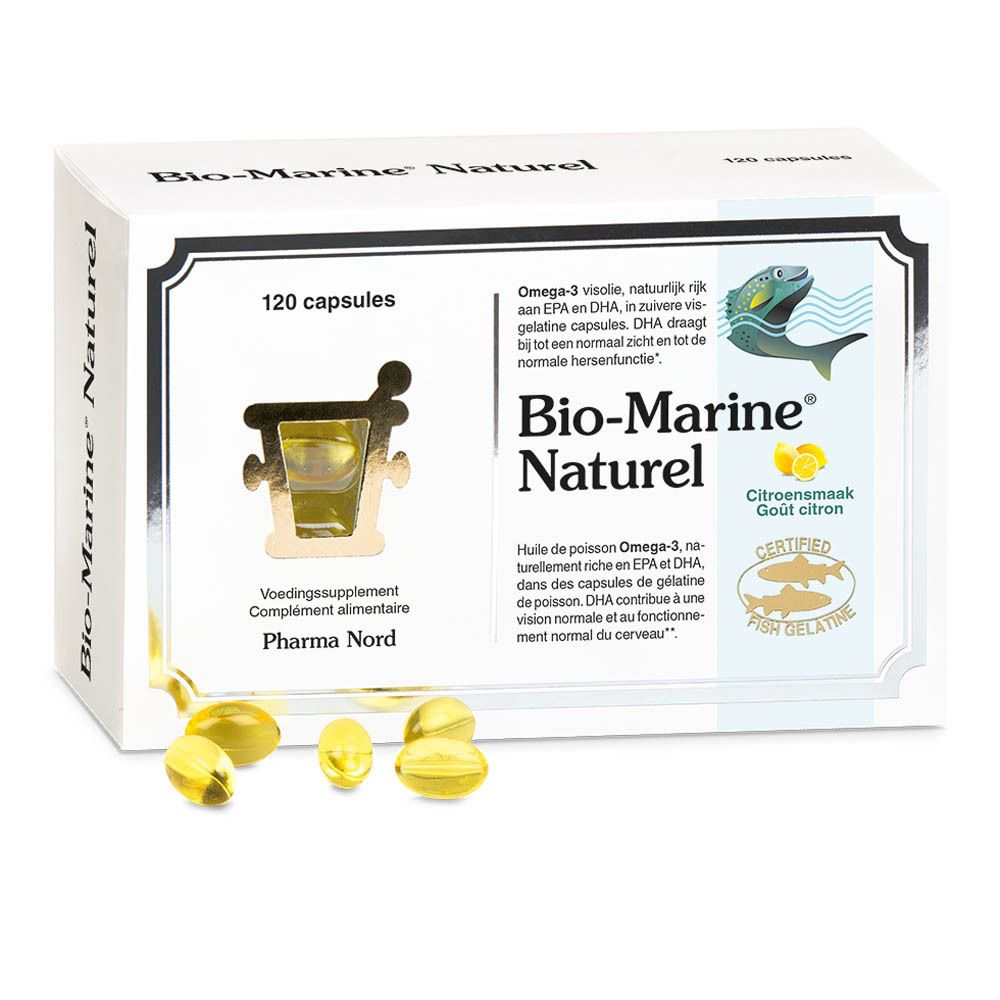 Pharma Nord Bio-Marine Naturel | omega 3 | Het hart, het zicht & de hersenen