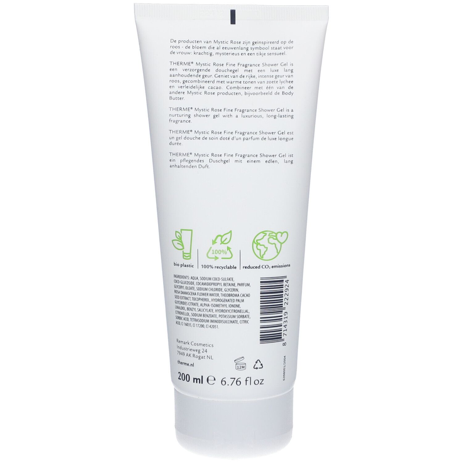 Therme Mystic Rose Shower Gel