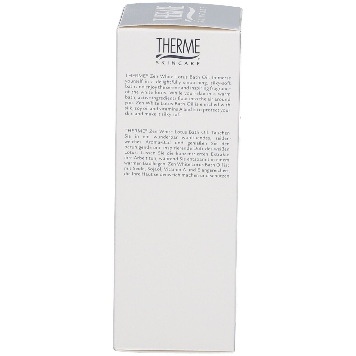 Therme Zen White Lotus Bath Oil