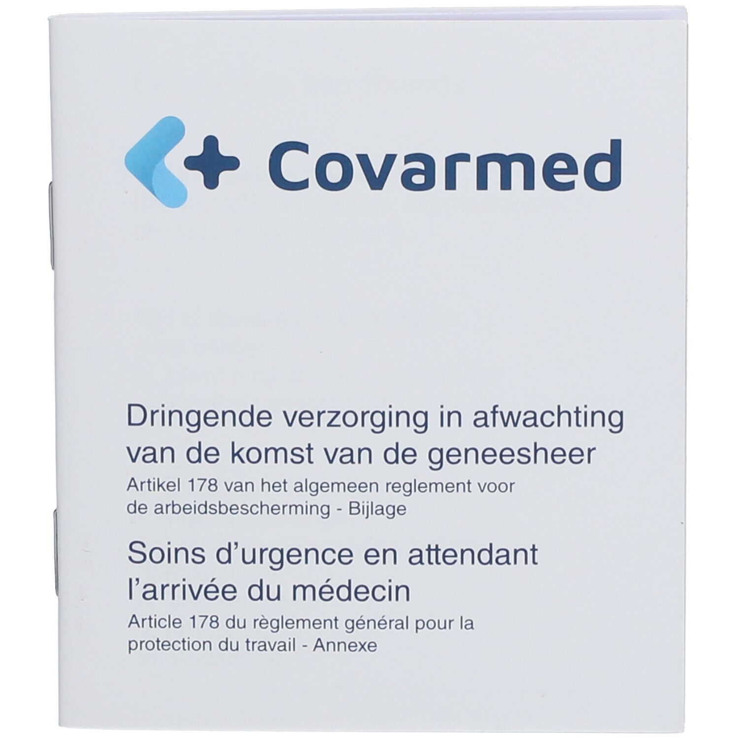 Covarmed Livret de Premiers Secours
