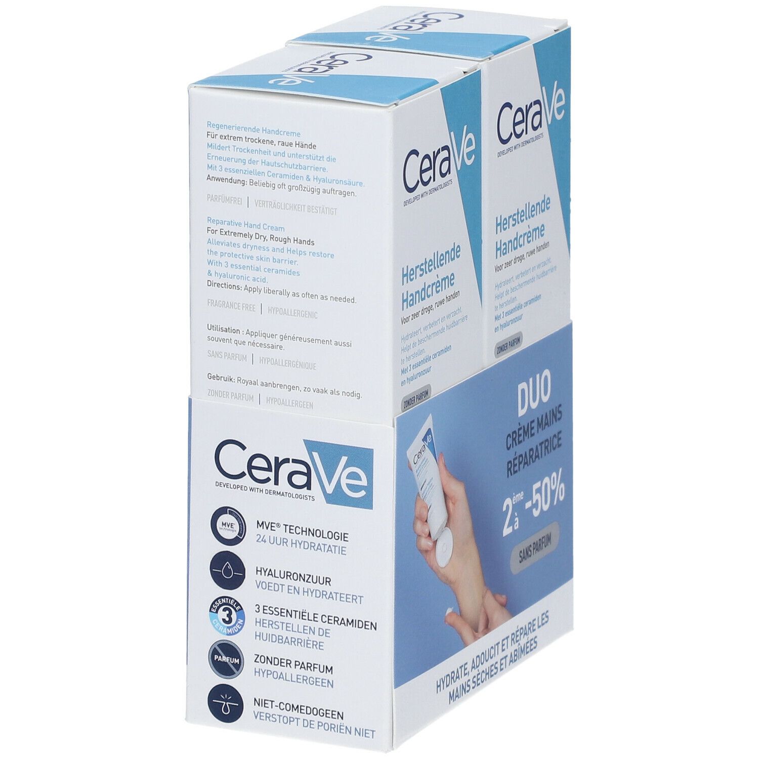 CeraVe Herstellende Handcrème DUO