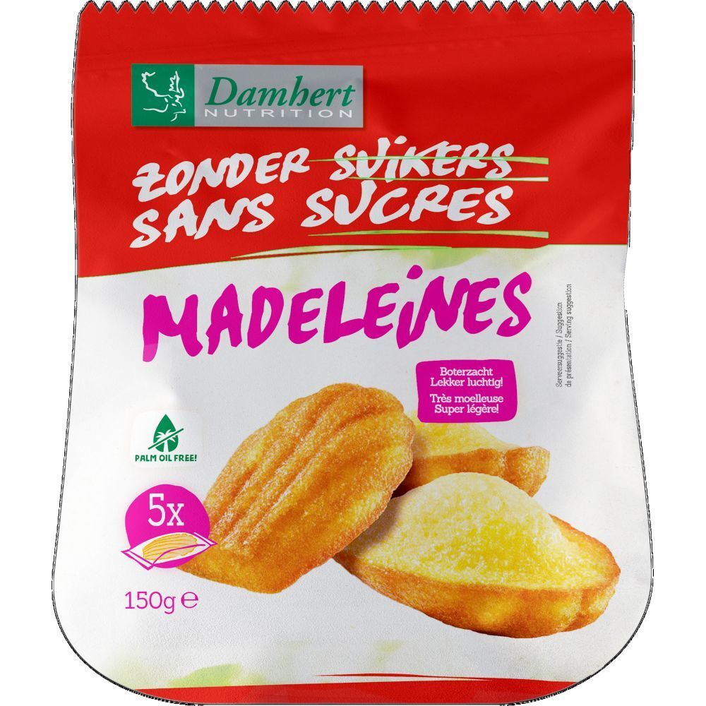 Damhert Madeleines sans Sucres