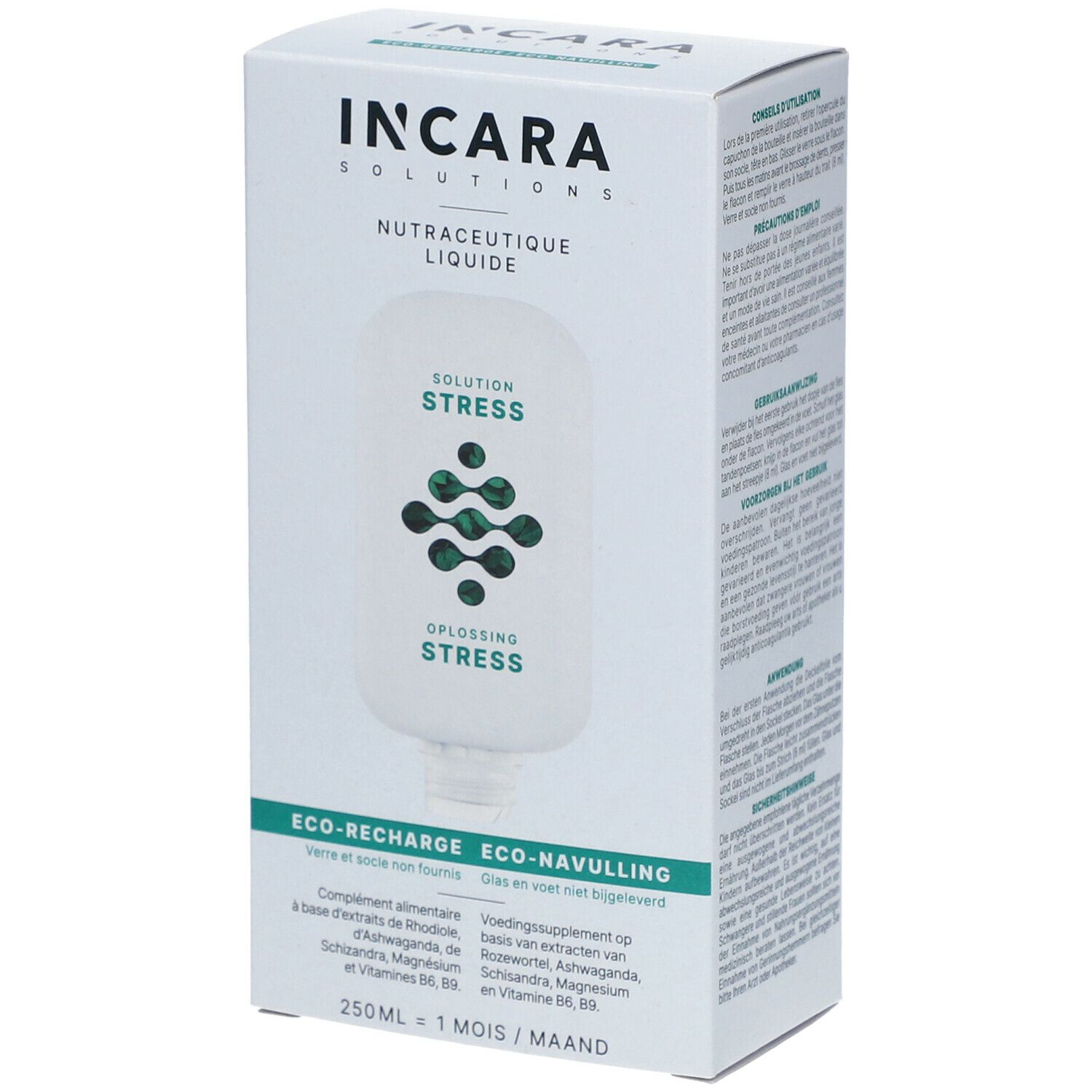 Incara Solutions Solution Stress Eco-Recharge