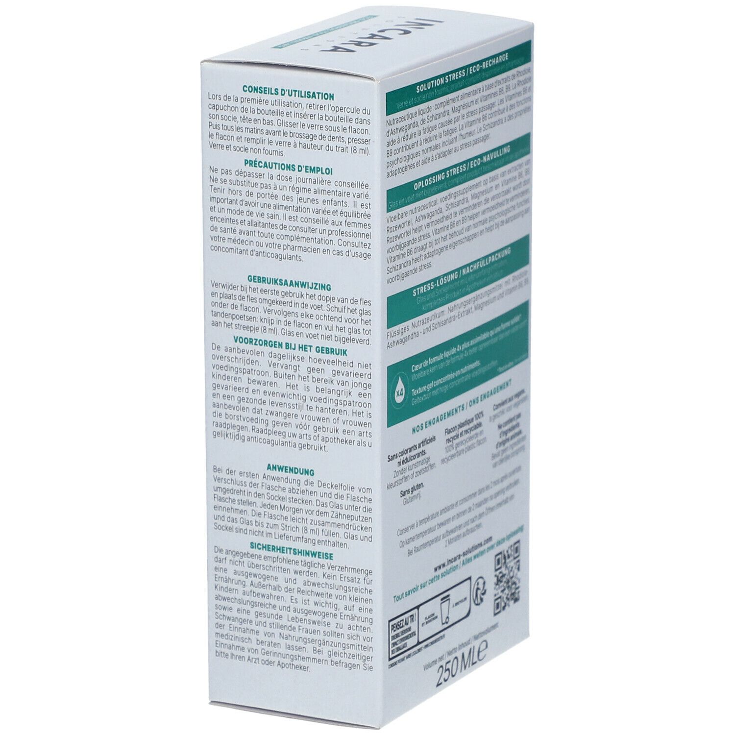 Incara Solutions Solution Stress Eco-Recharge