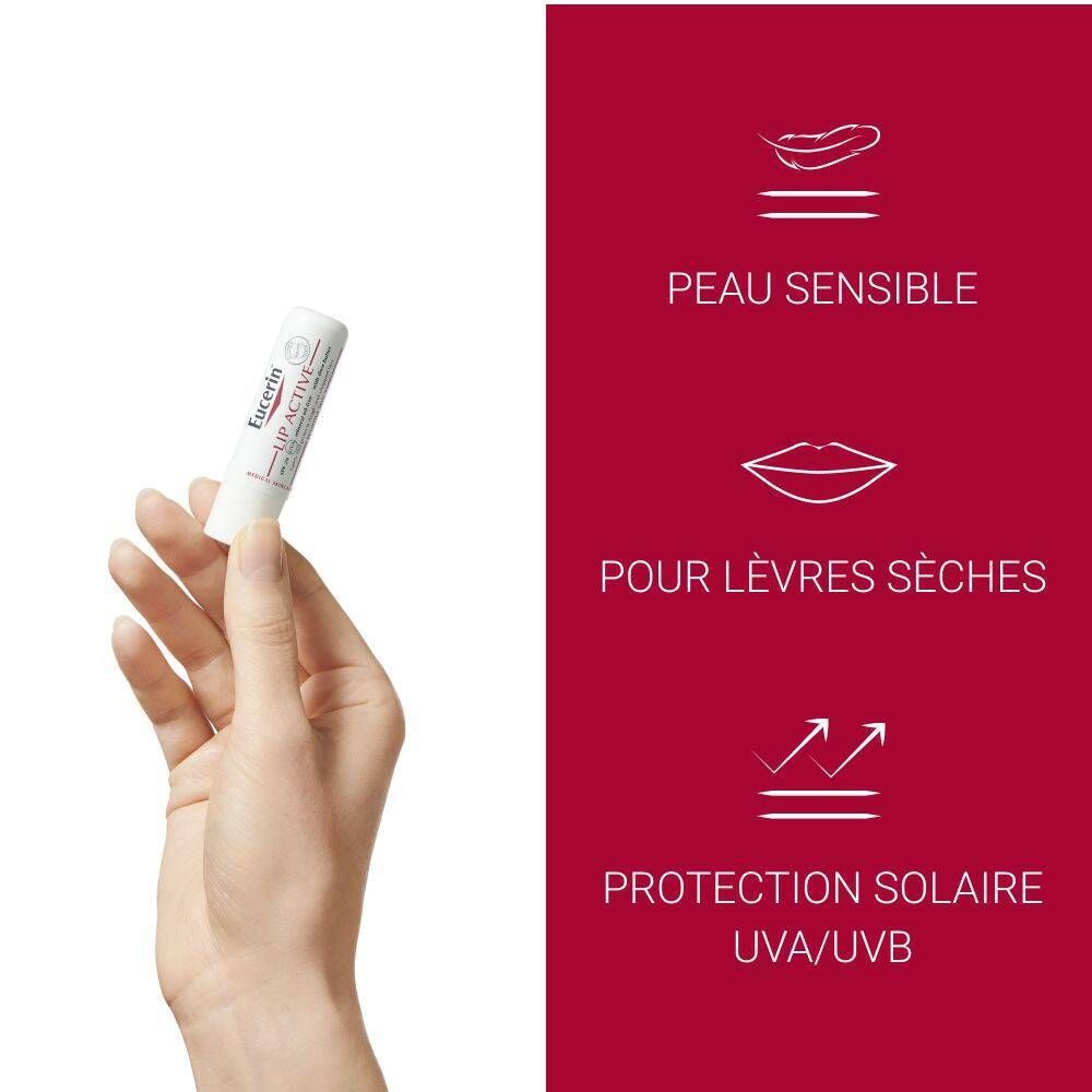 Eucerin pH5 Lip Active SPF20 Peau Sensible