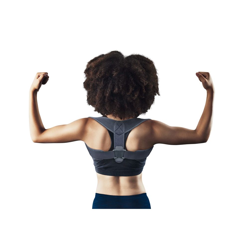 3M™ Futuro™ Correcteur de posture. Soutien dorsal noir réglable avec fermeture velcro.