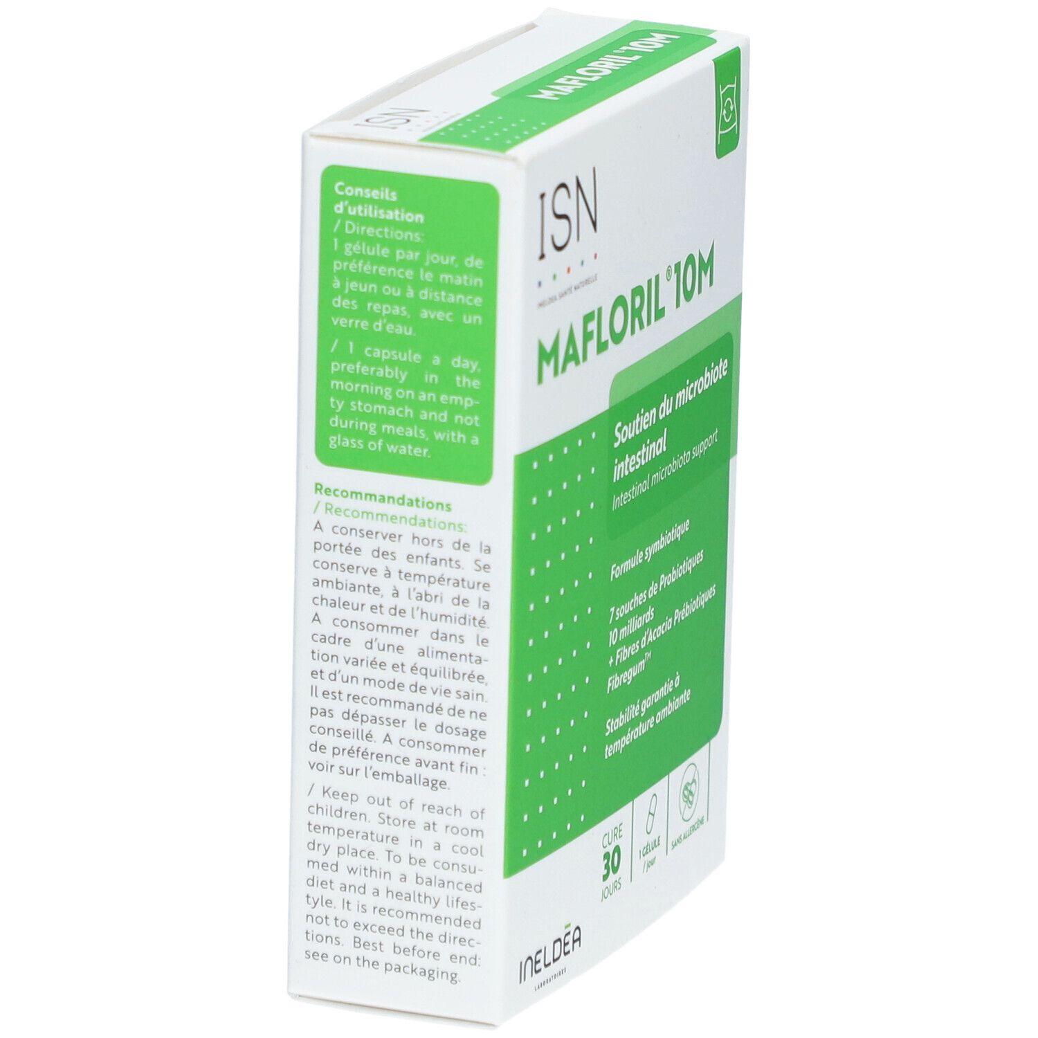 Ineldea Santé Naturelle Mafloril 10M 30 St - farmaline.be