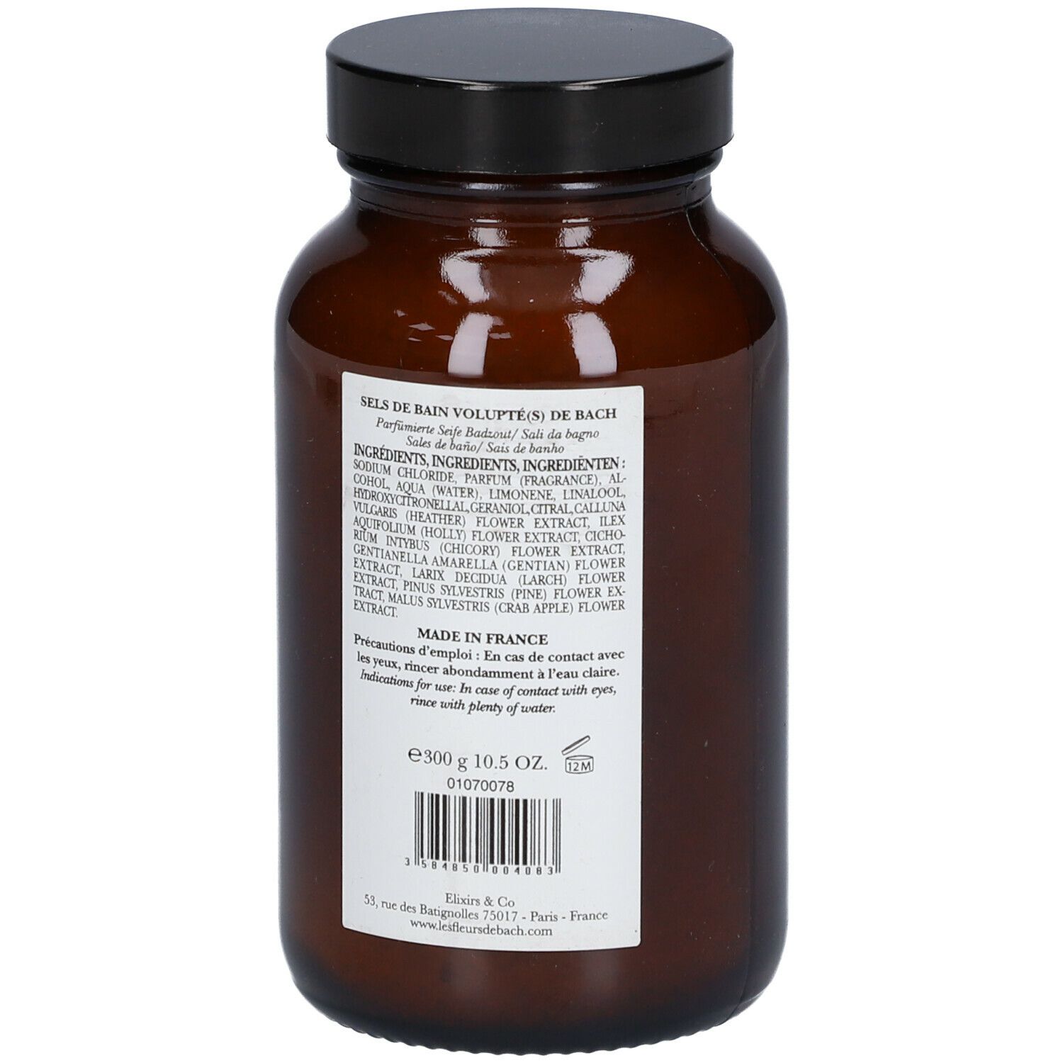 Elixirs & Co Volupté(s) de Bach Sels de Bain