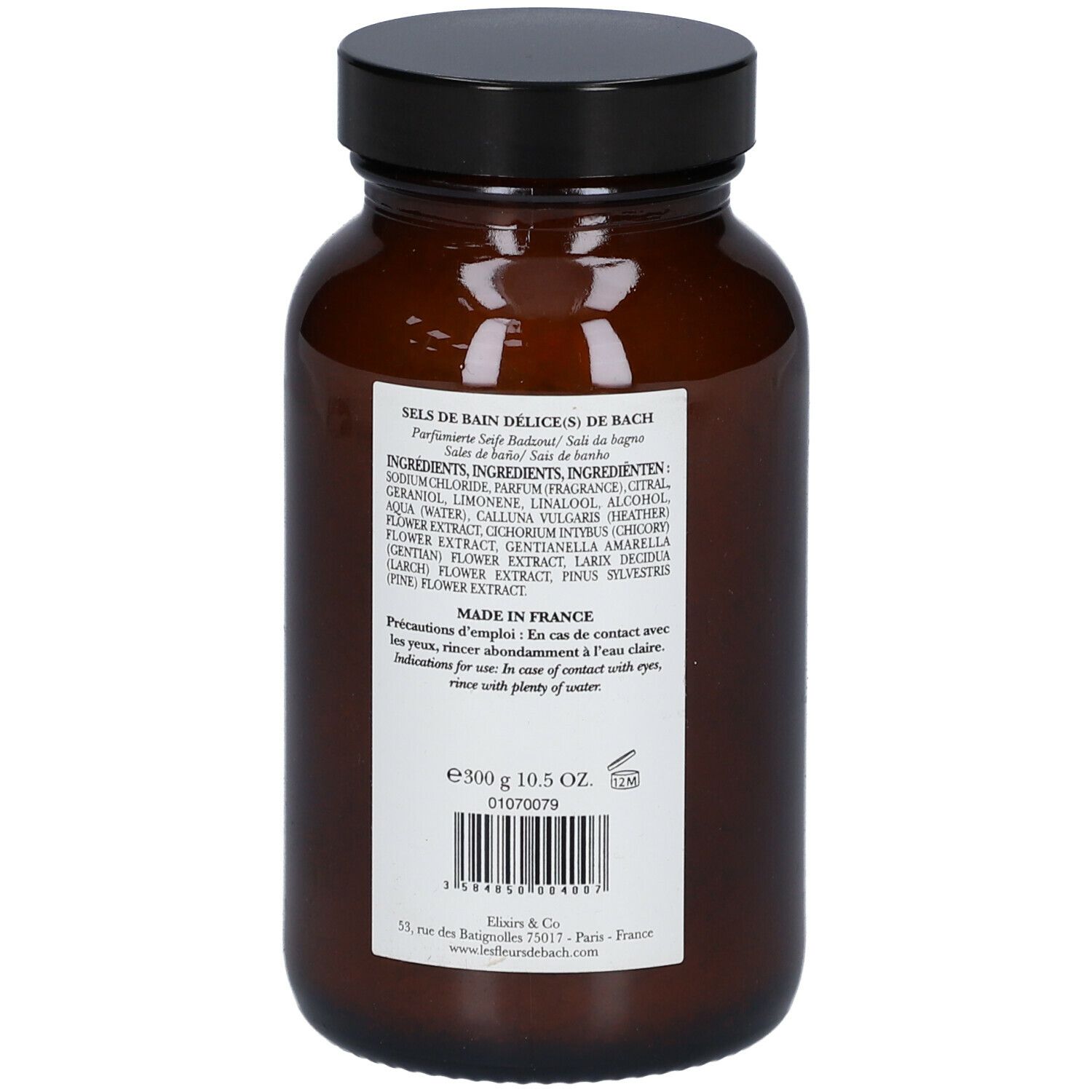 Elixirs & Co Délice(s) de Bach Sels de Bain